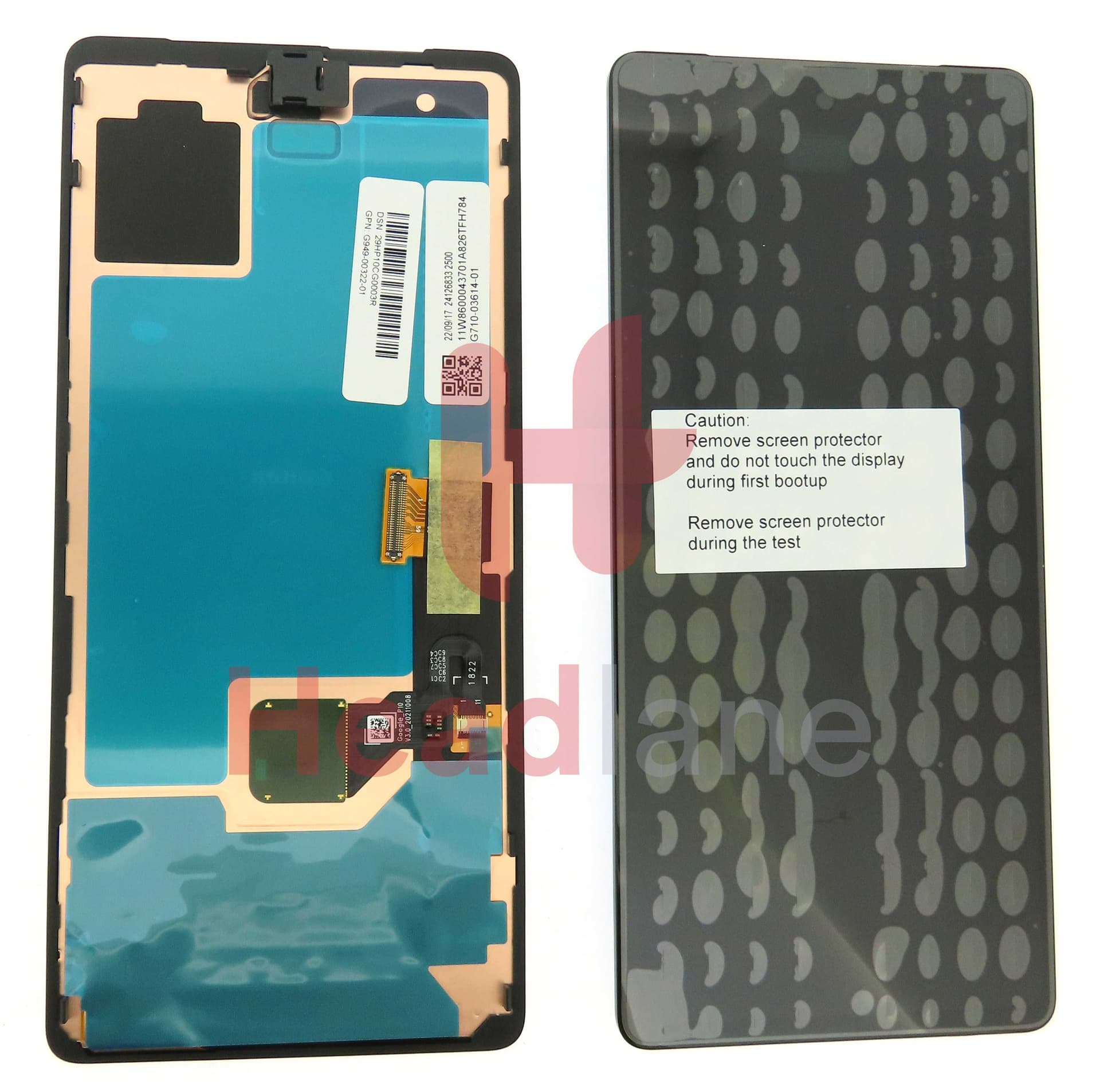 Google Pixel 7 LCD Display / Screen + Touch - G949-00322-01 - Google Replacement Part