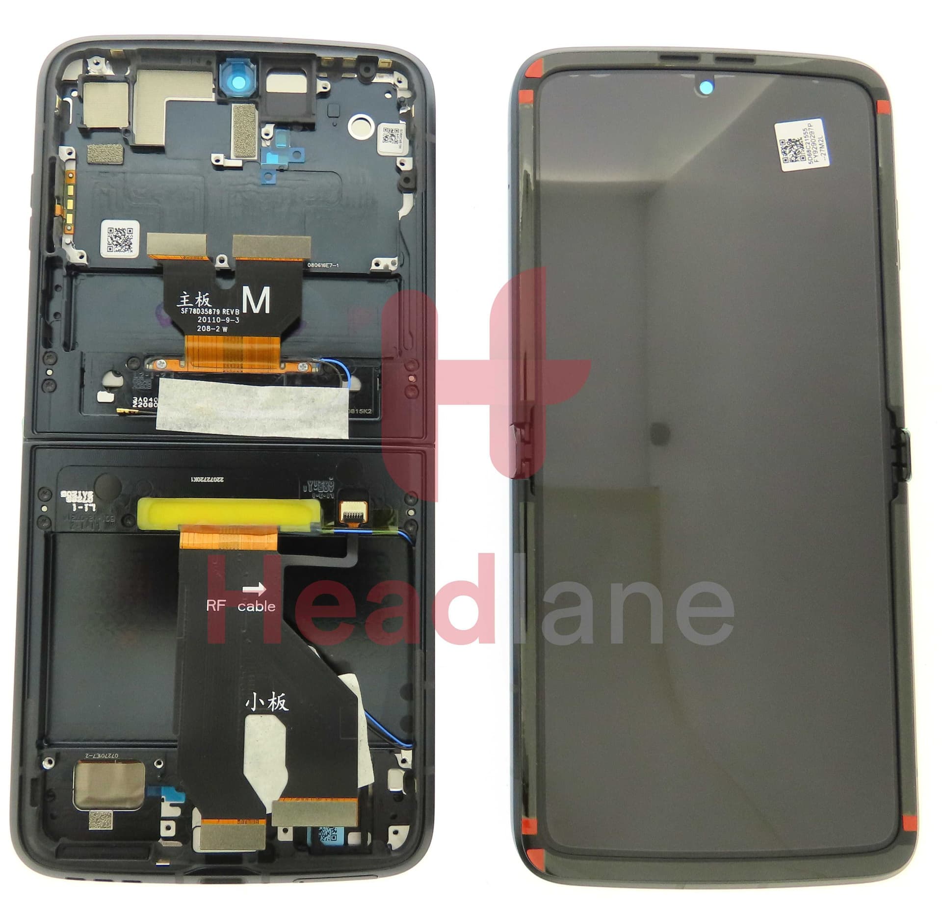 Motorola XT2251 RAZR 2022 LCD Display / Screen + Touch - 5D68C21555 - Lenovo / Motorola Replacement Part