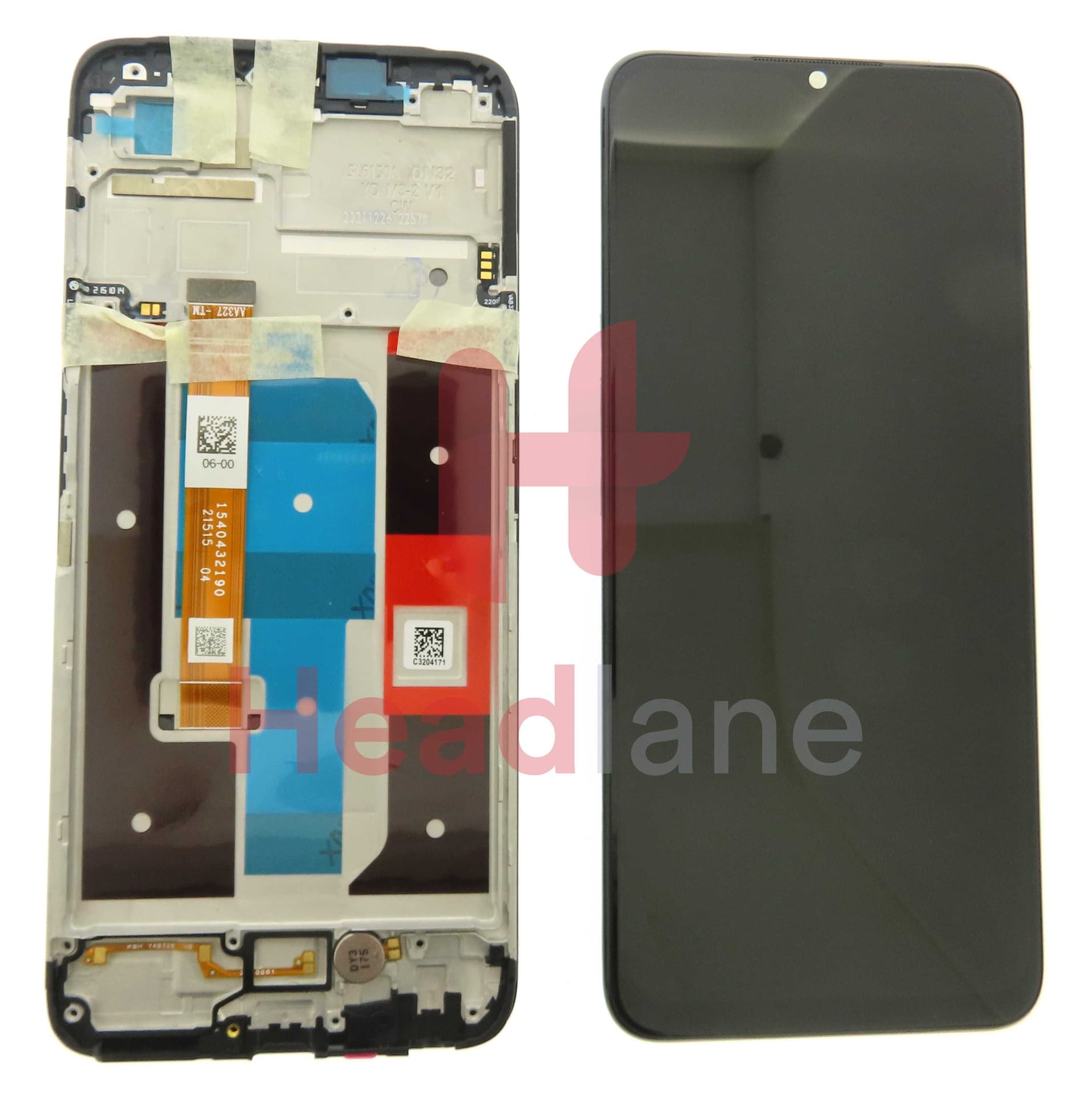 Realme RMX3511 RMX3516 C35 / Nazro 50A Prime LCD Display / Screen + Touch - 4130056 - Realme Replacement Part