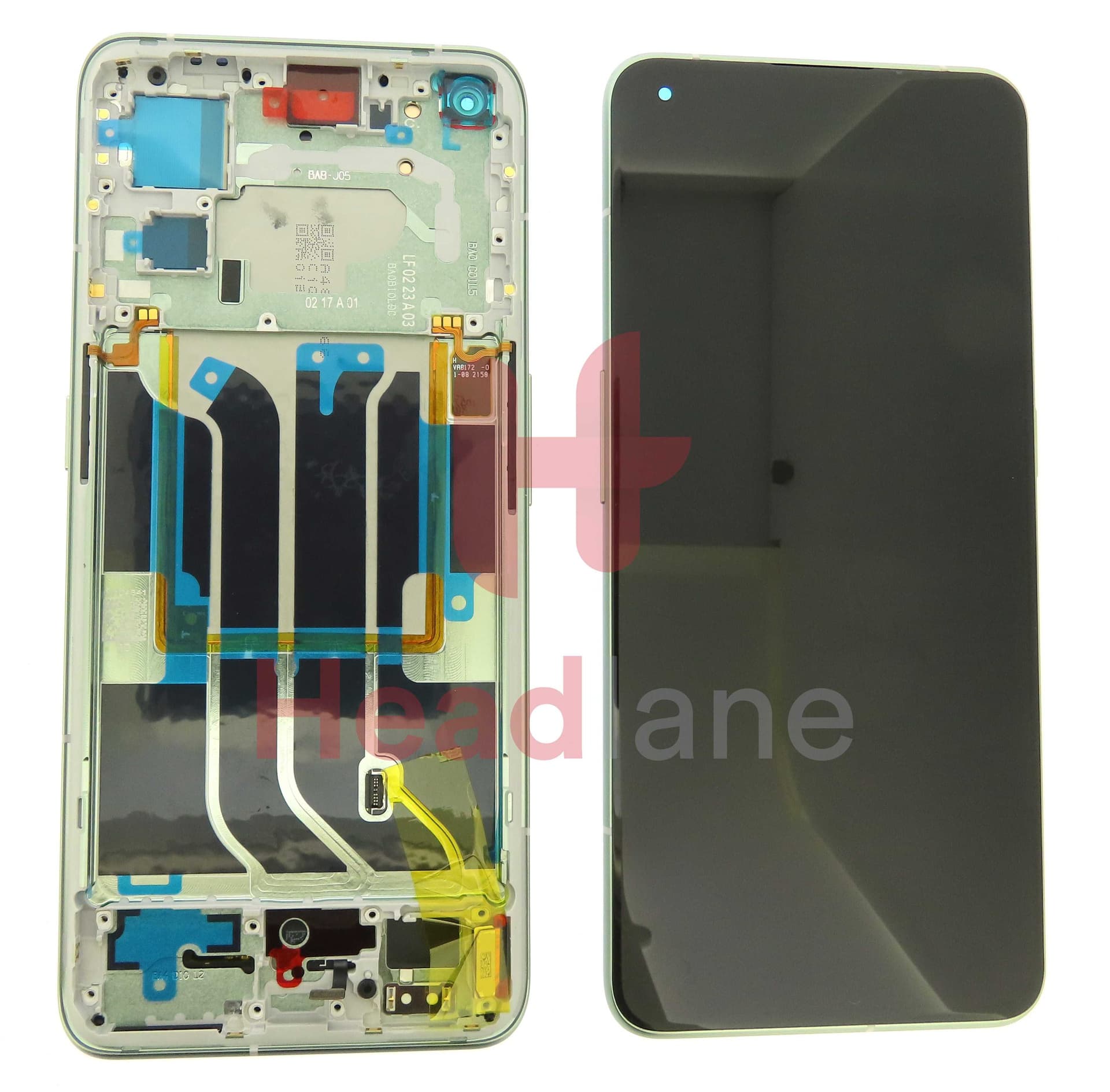 Realme RMX3300 GT2 Pro LCD Display / Screen + Touch - Green - 4909407 - Realme Replacement Part