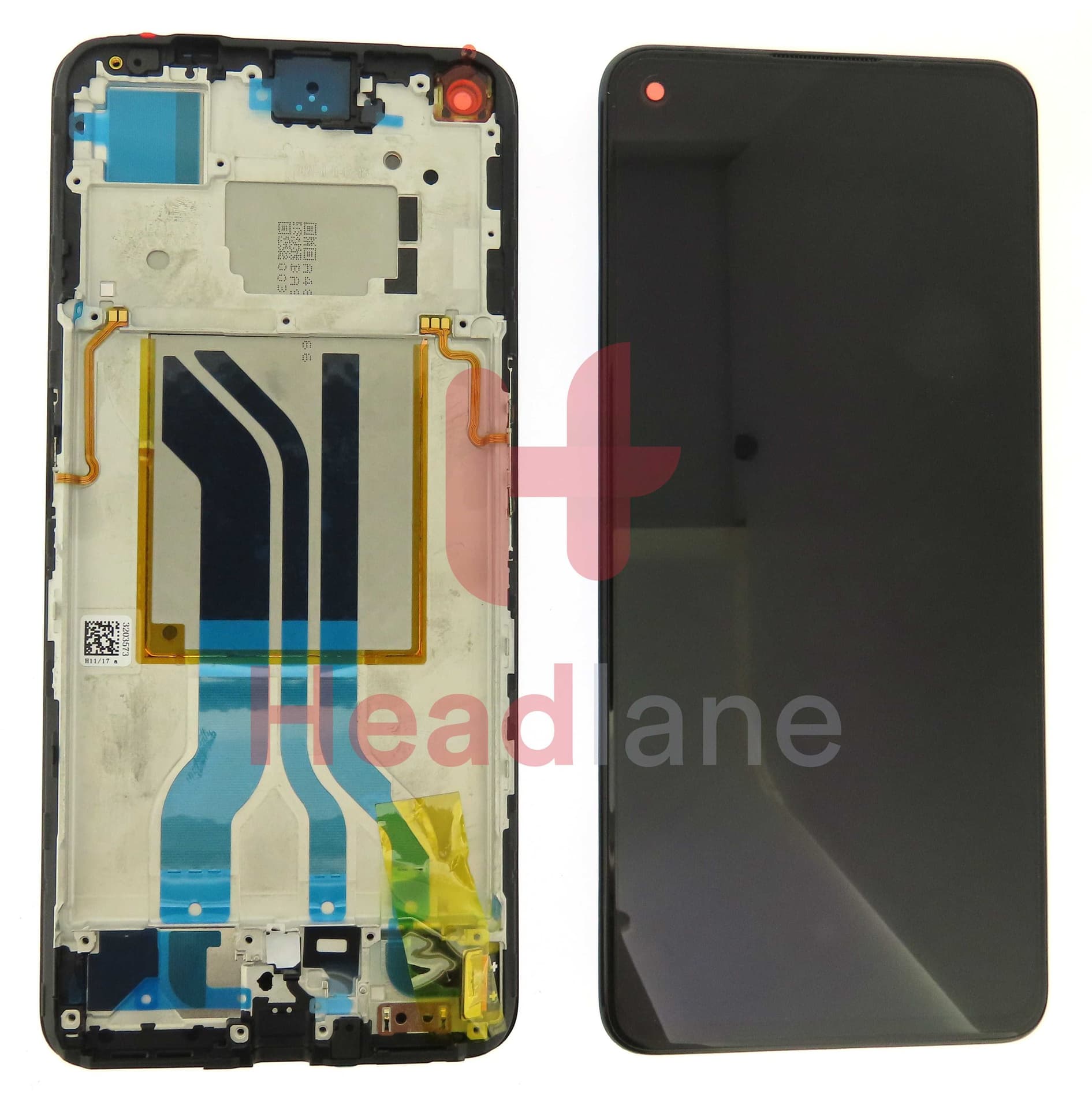 Realme RMX3310 GT2 LCD Display / Screen + Touch - Black - 4909345 - Realme Replacement Part