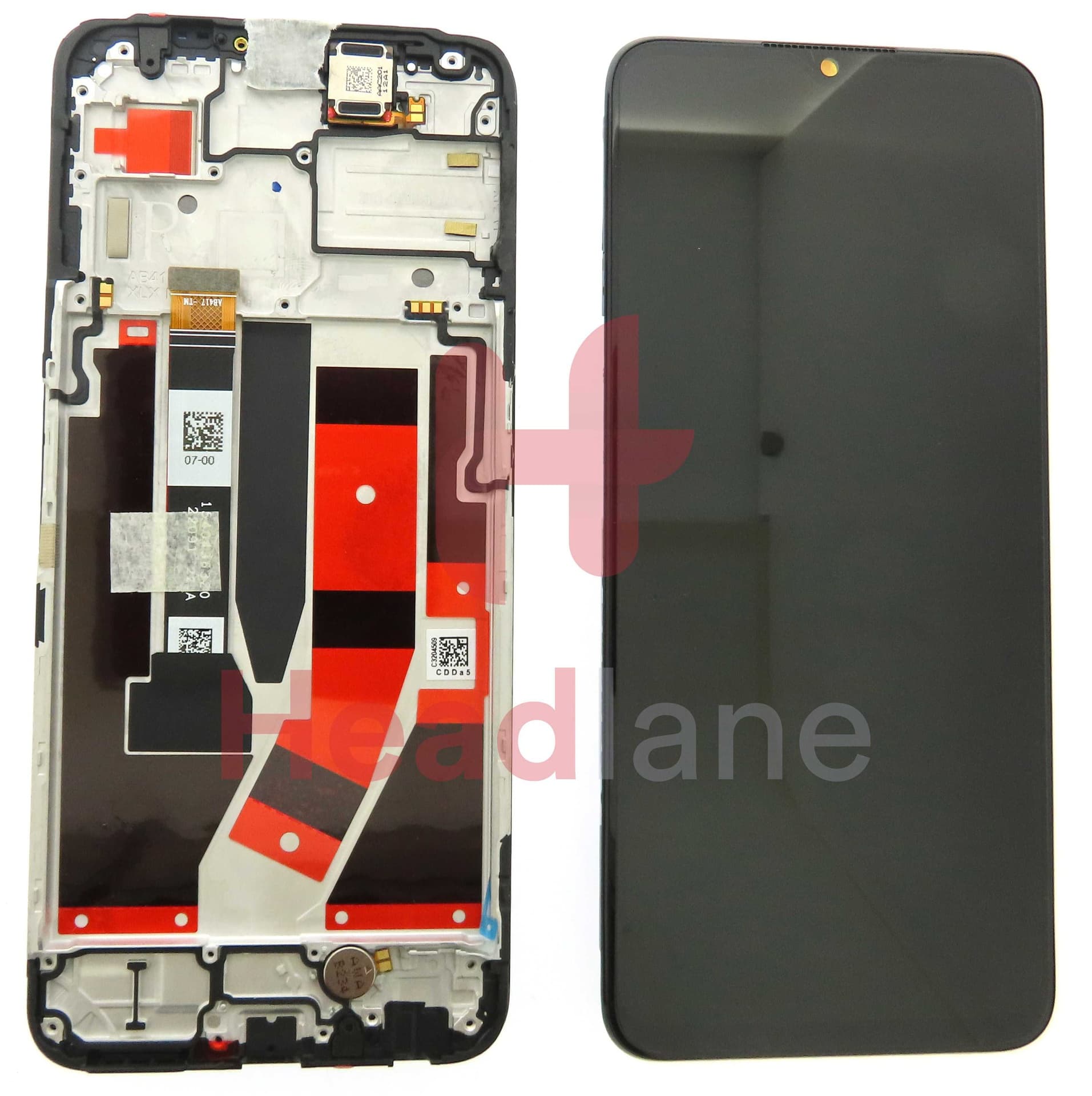 Realme RMX3571 Nazro 50 5G LCD Display / Screen + Touch - Black - 4130208 - Realme Replacement Part