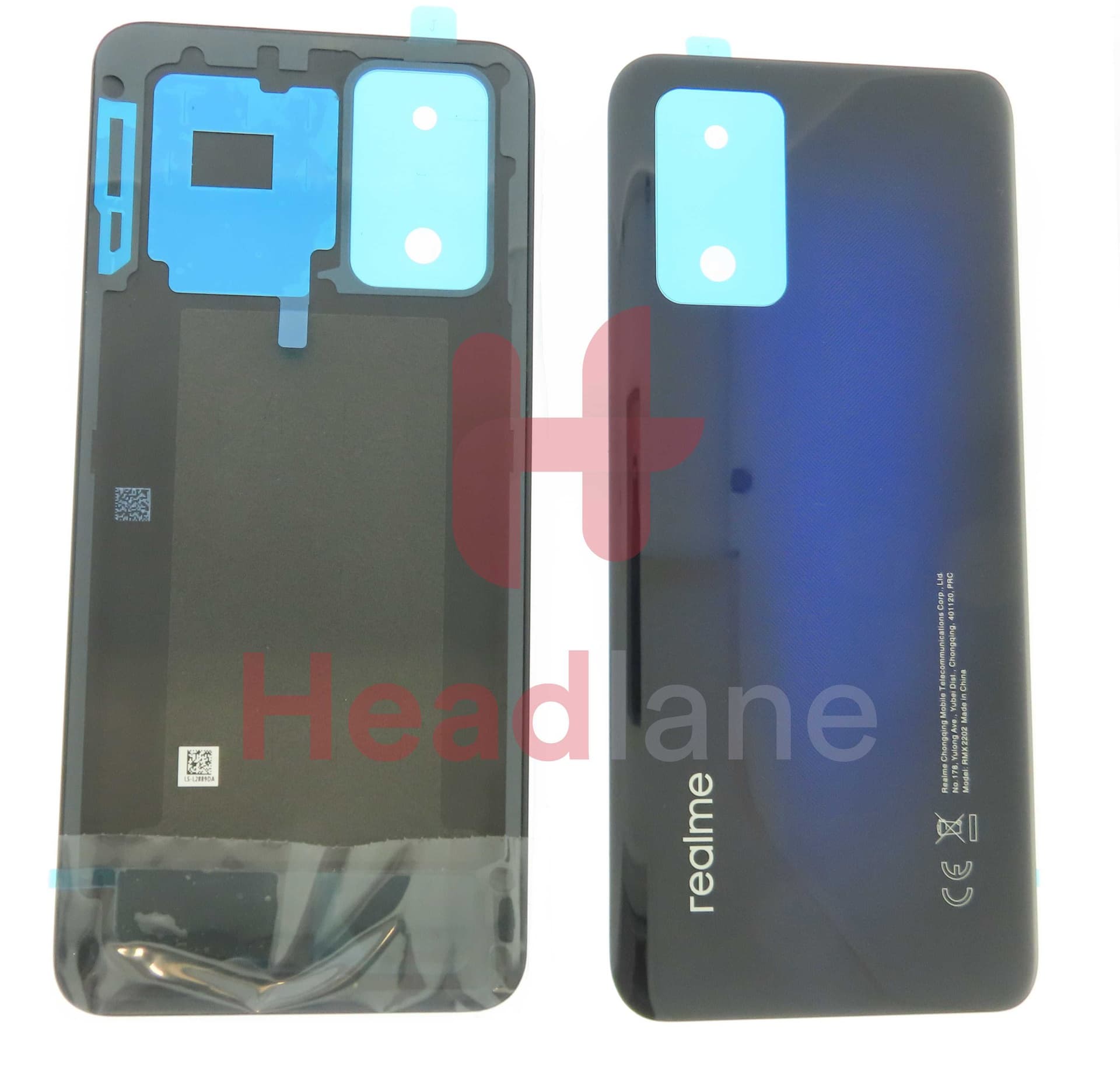 Realme RMX2202 GT 5G Back / Battery Cover - Blue - 4722297 - Realme Replacement Part