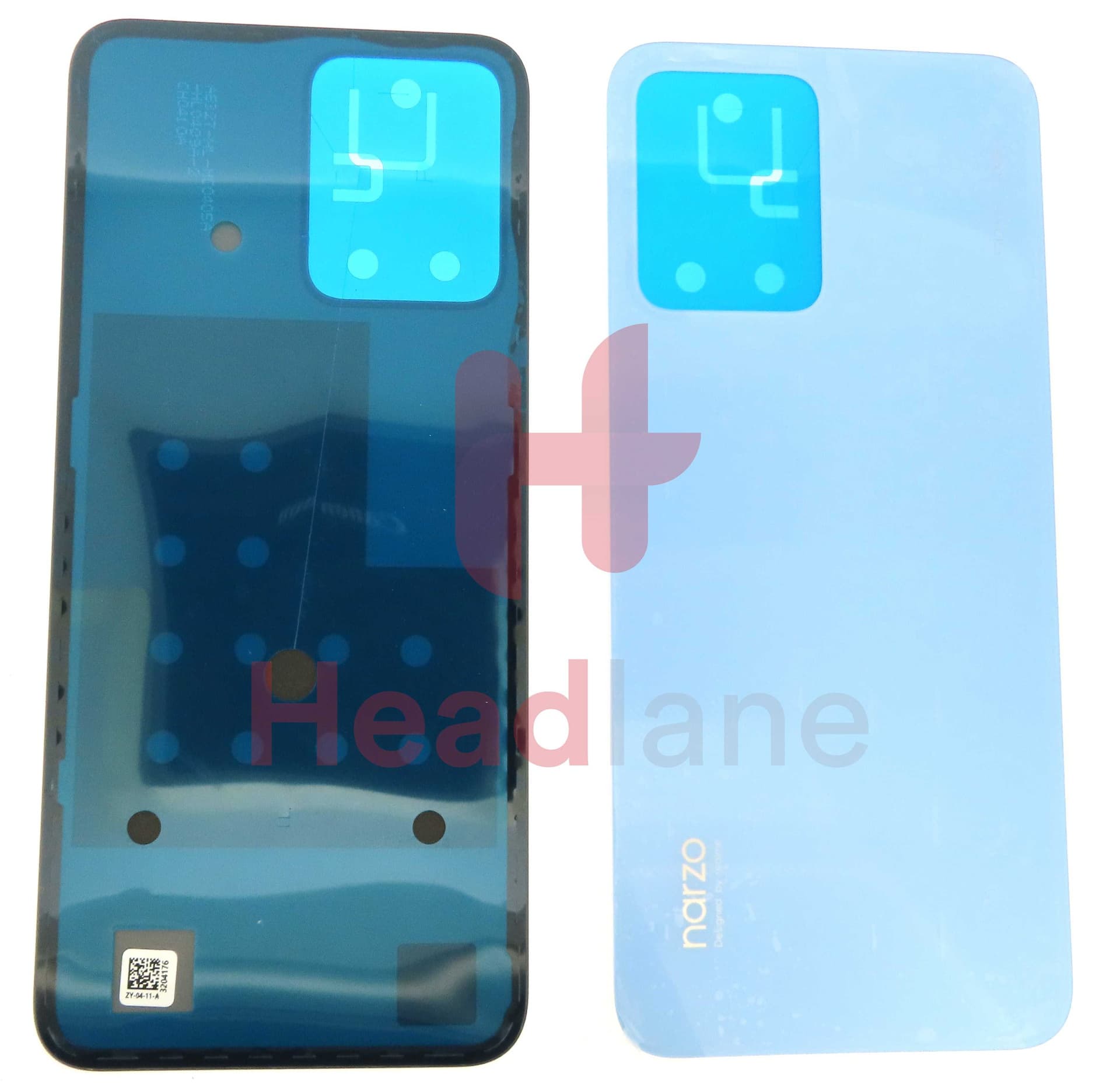 Realme RMX3516 Narzo 50A Prime Back / Battery Cover - Blue - 3204176 - Realme Replacement Part