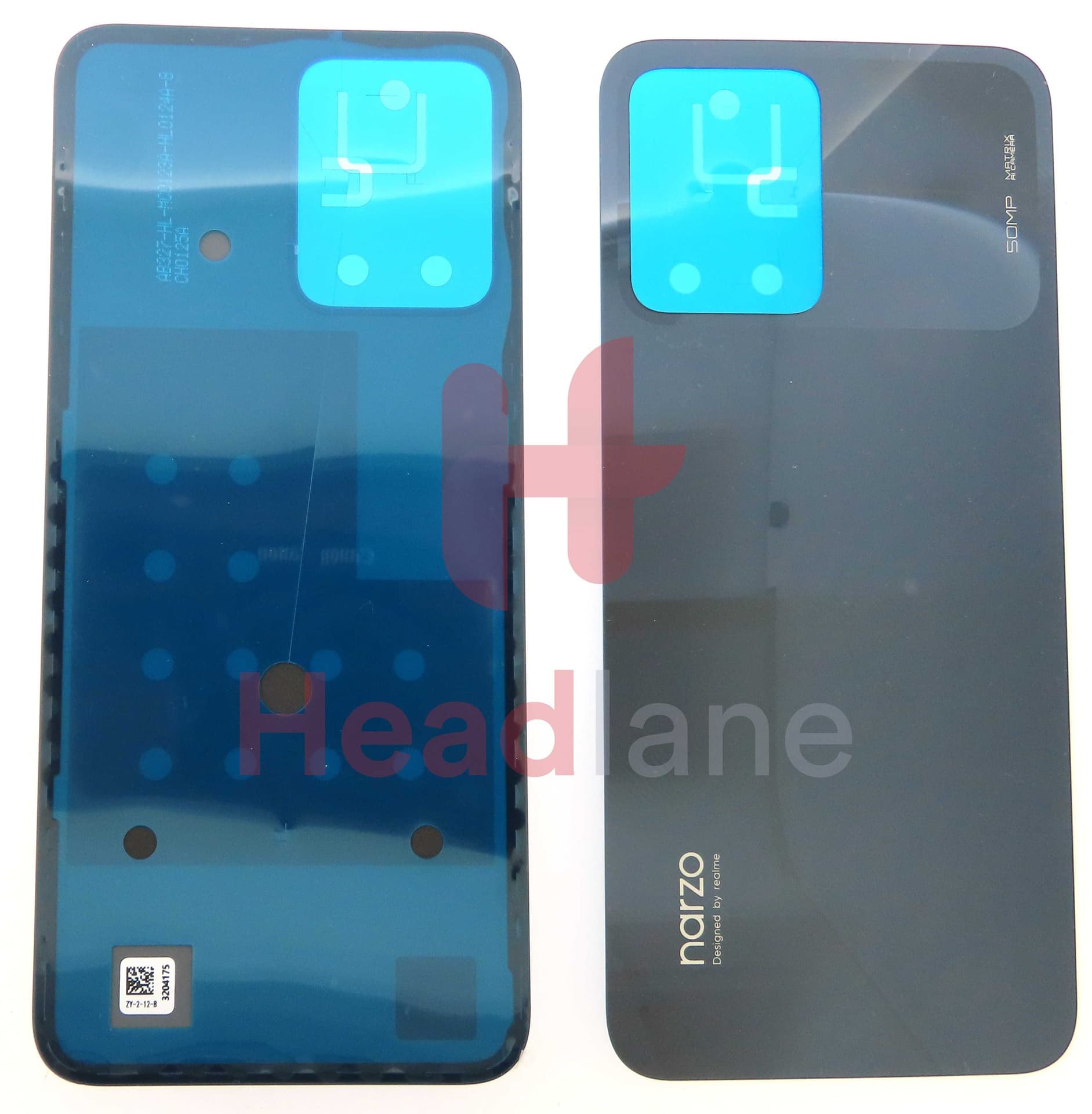 Realme RMX3516 Narzo 50A Prime Back / Battery Cover - Black - 3204175 - Realme Replacement Part