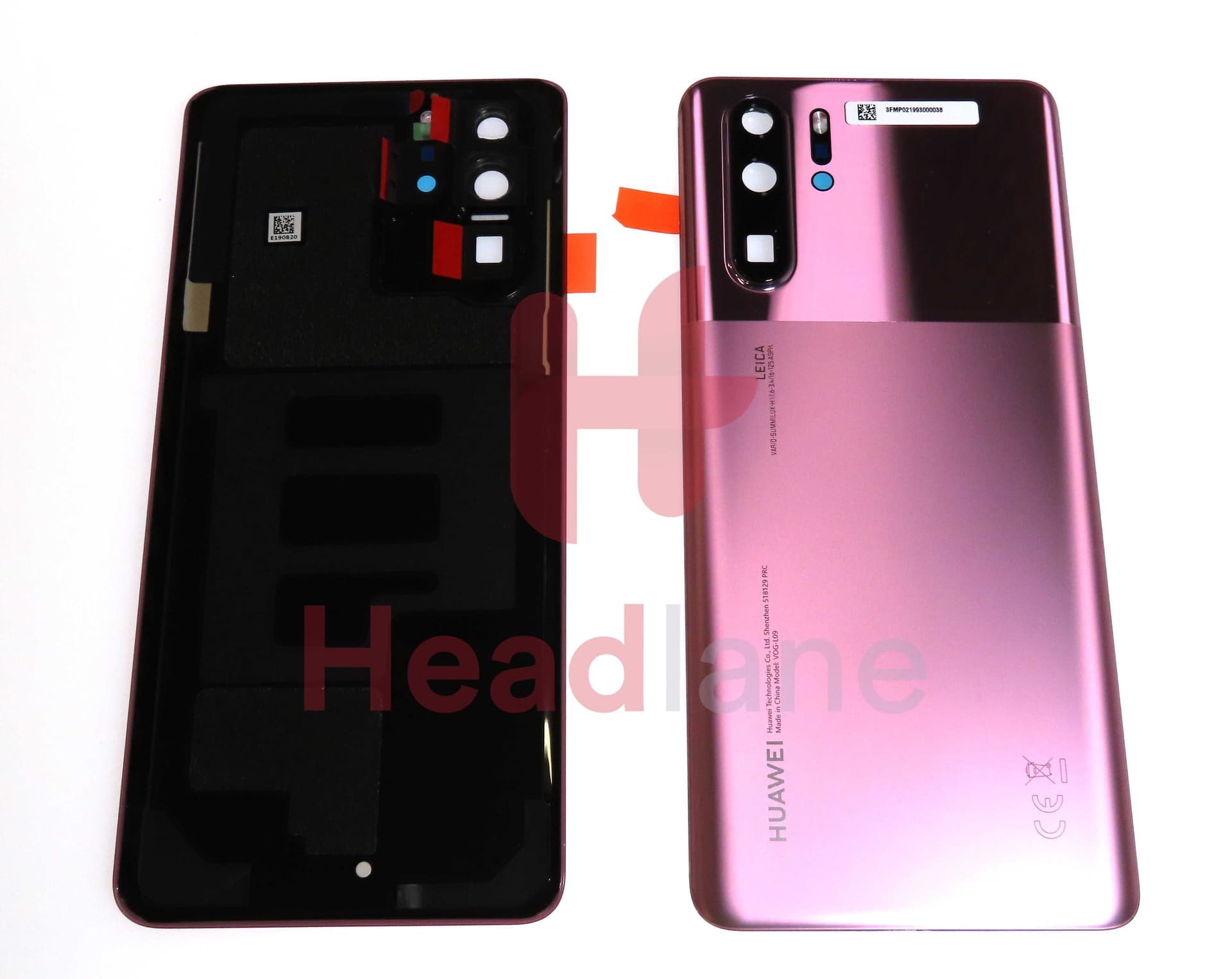 Huawei P30 Pro Back / Battery Cover - Misty Lavender - 02353FMP - Huawei Replacement Part