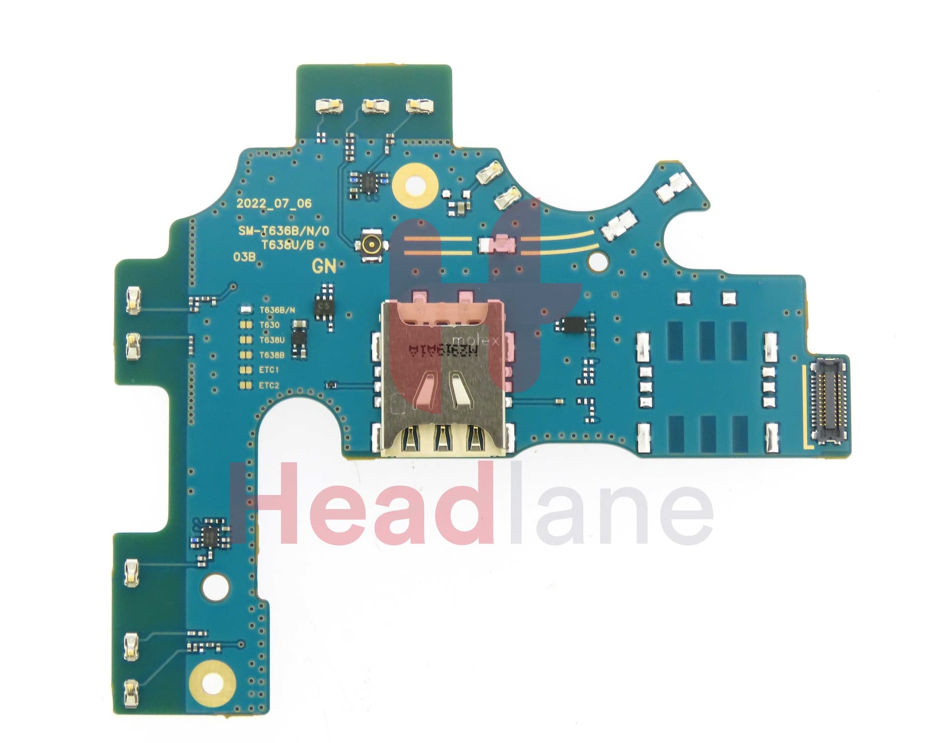 Samsung SM-T636 Galaxy Tab Active4 Pro 5G Sub Board - GH82-30091A - Samsung Replacement Part