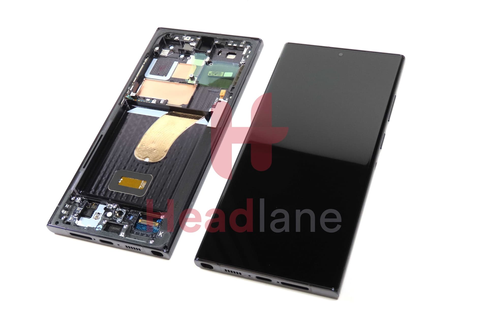 Samsung SM-S918 Galaxy S23 Ultra LCD Display / Screen + Touch - Black - GH82-30466A - Samsung Replacement Part