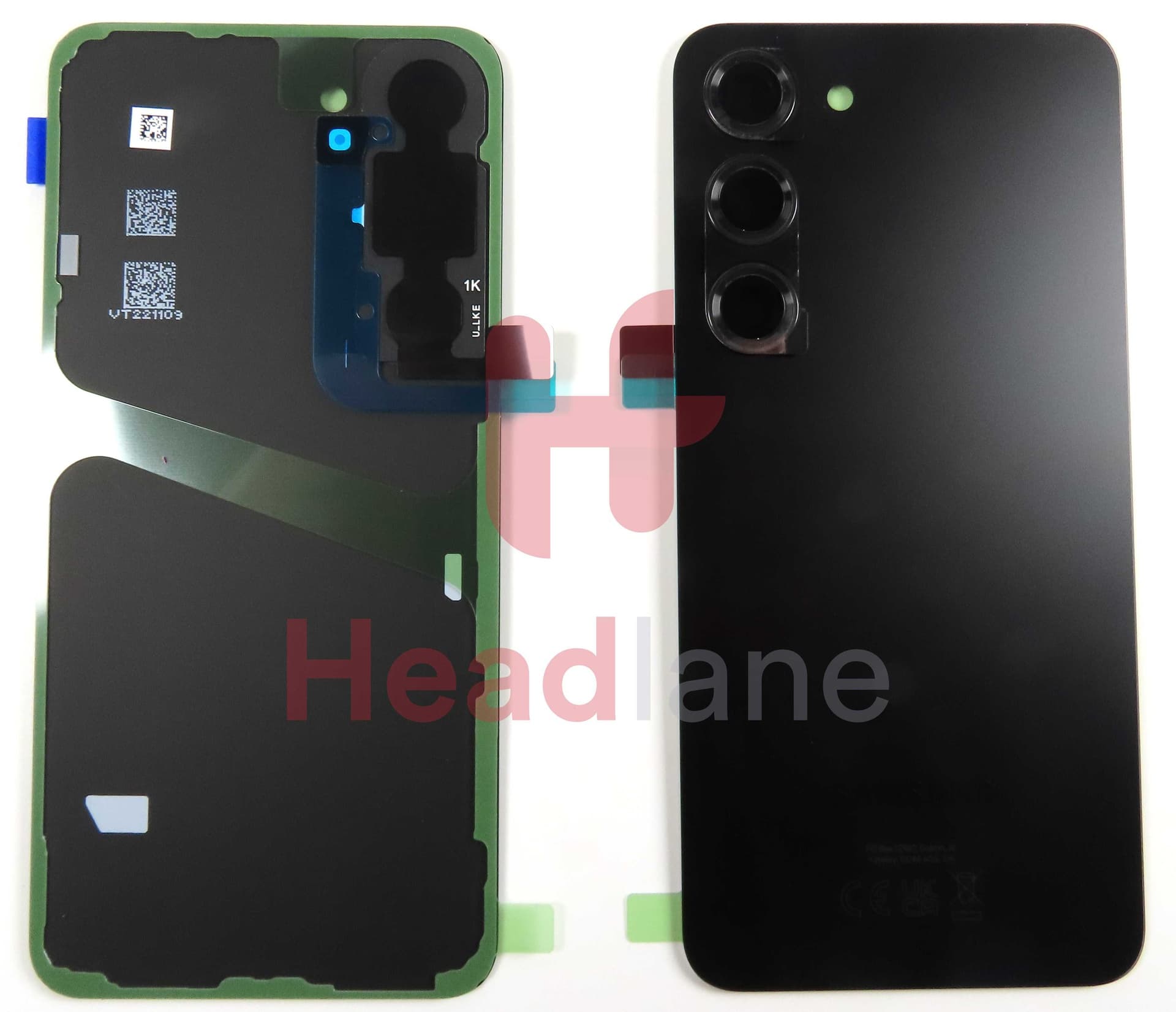 Samsung SM-S911 Galaxy S23 Back / Battery Cover - Black - GH82-30393A - Samsung Replacement Part