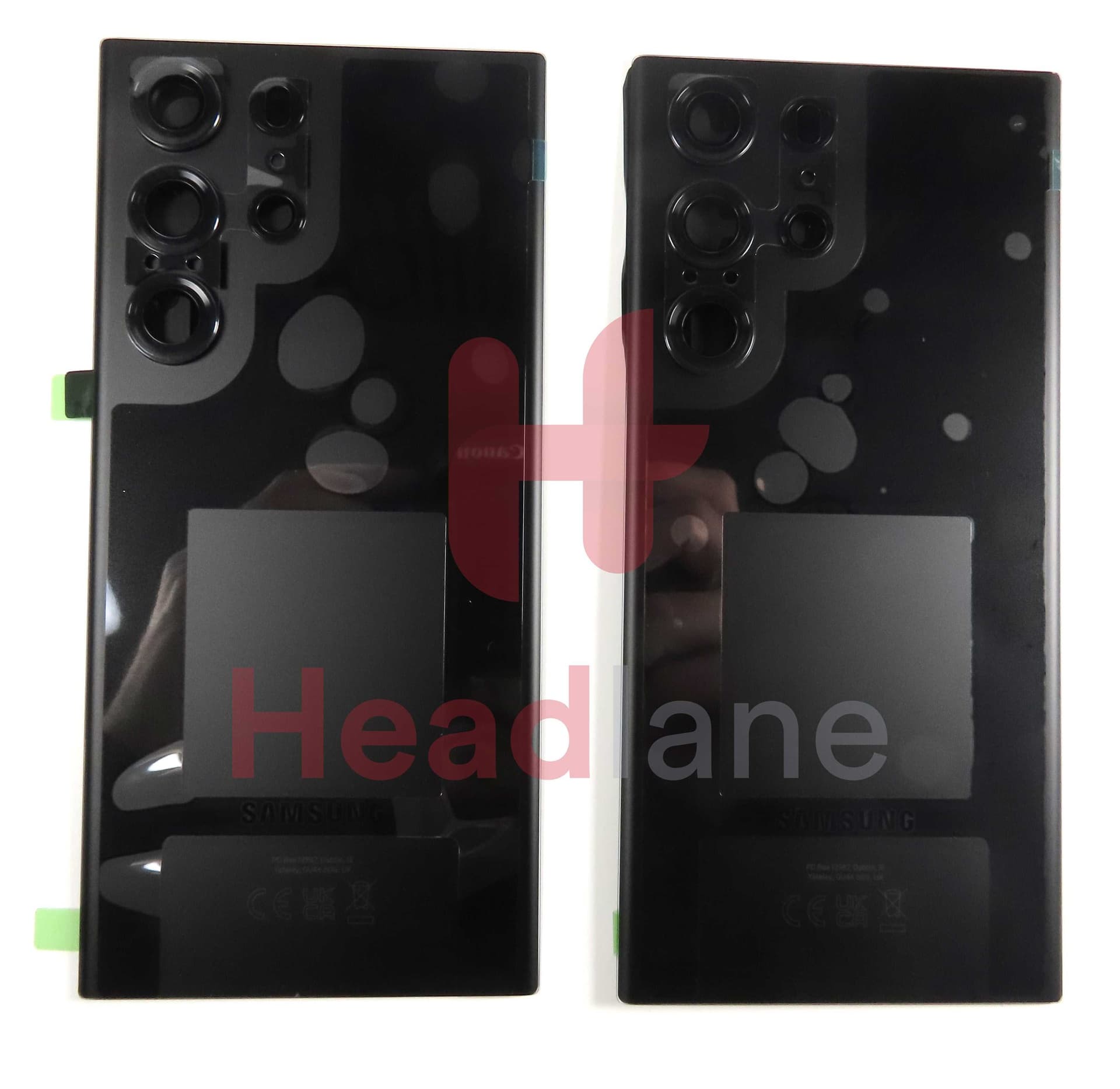 Samsung SM-S918 Galaxy S23 Ultra Back / Battery Cover - Black - GH82-30400A - Samsung Replacement Part