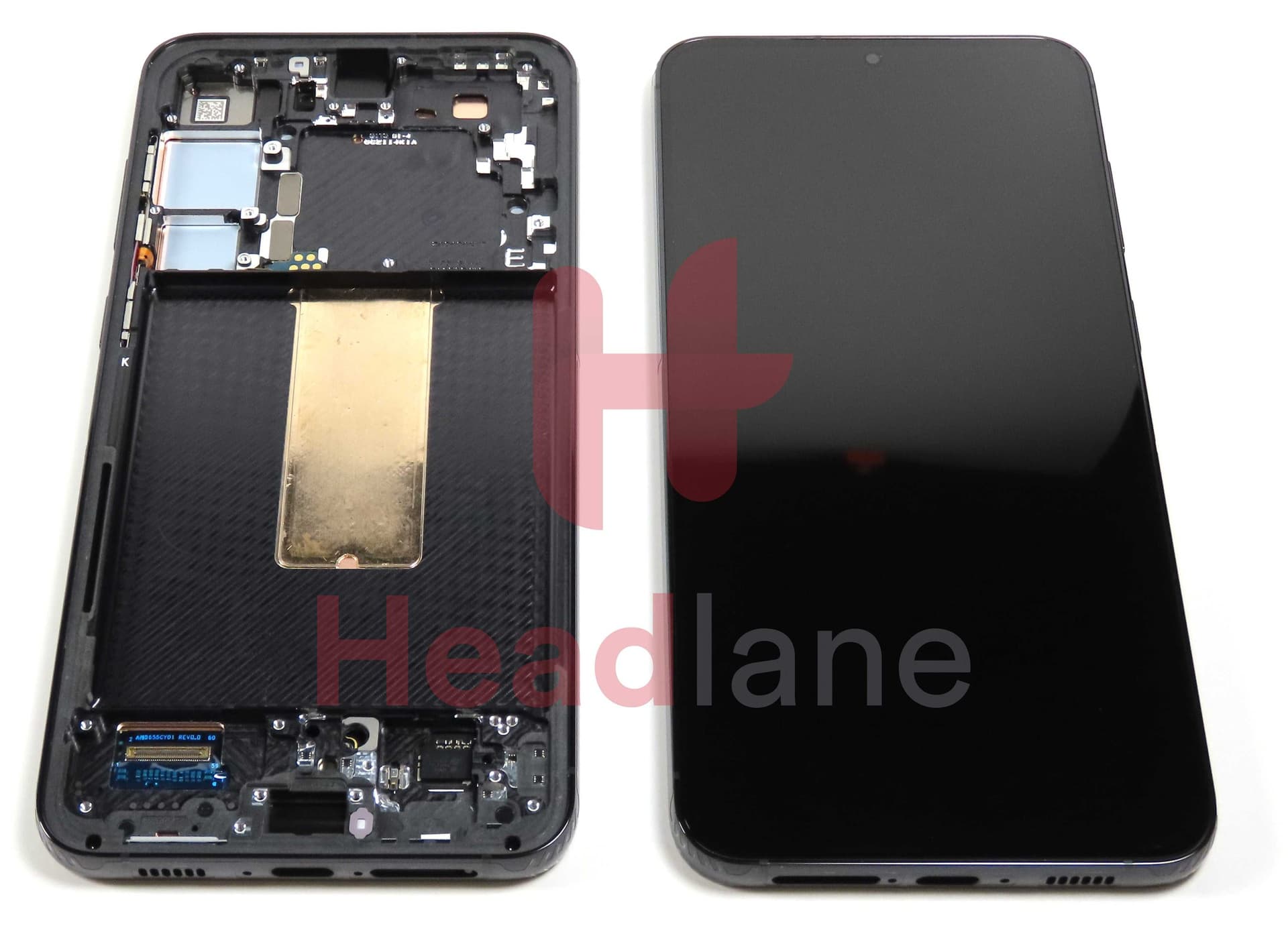 Samsung SM-S916 Galaxy S23+ / Plus LCD Display / Screen + Touch - Black - GH82-30477A - Samsung Replacement Part