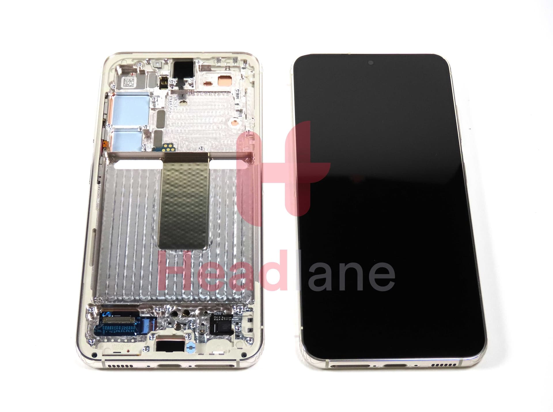 Samsung SM-S911 Galaxy S23 LCD Display / Screen + Touch - Cream - GH82-30480B - Samsung Replacement Part