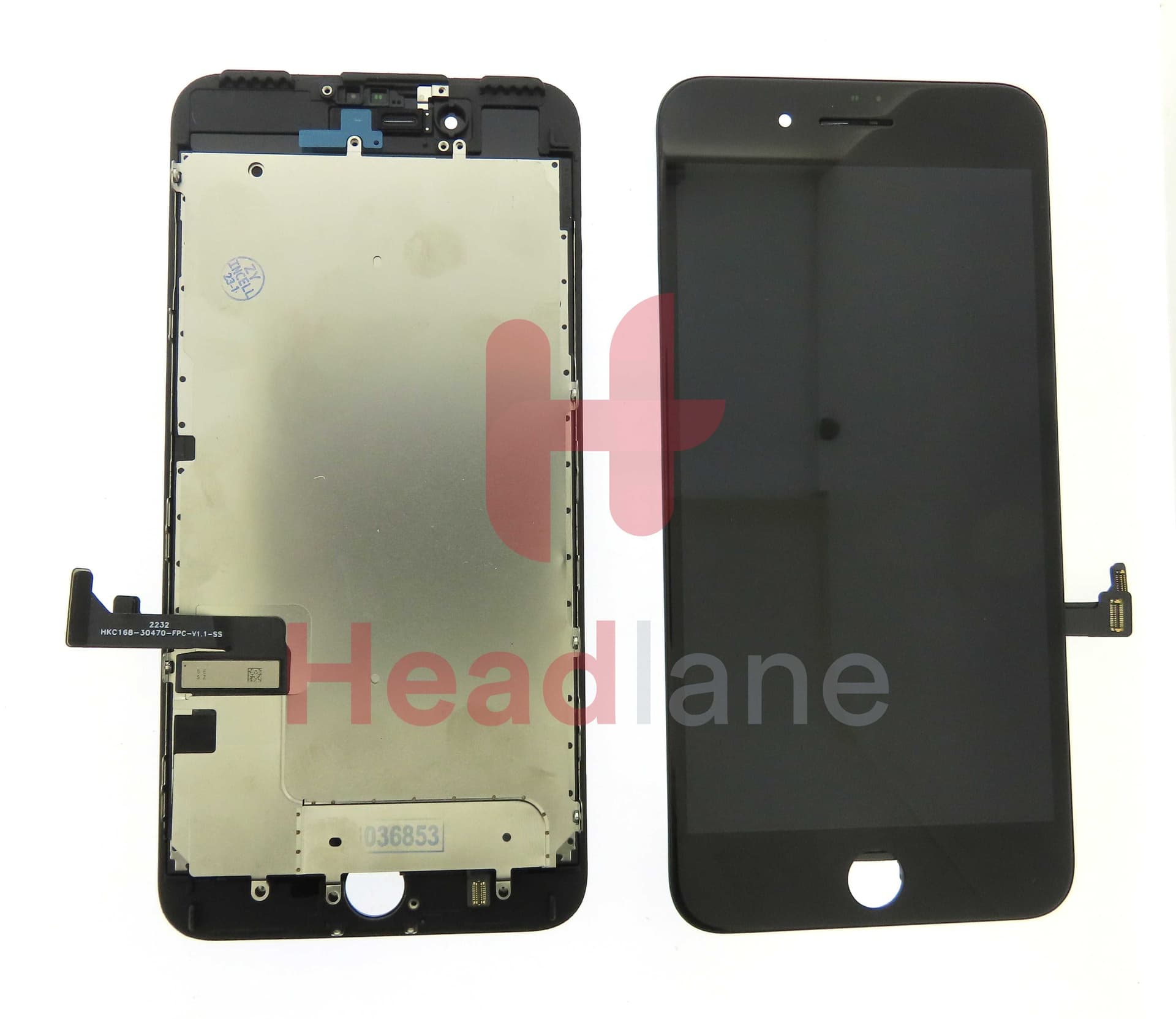 Apple iPhone 7 Plus Incell LCD Display / Screen - Black - ZY-083 - ZY Replacement Part