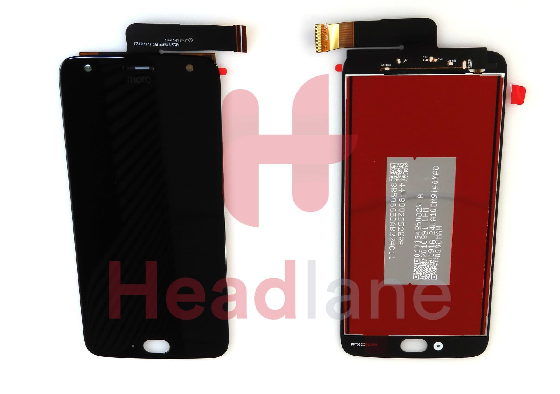 Lenovo / Motorola XT1900 Moto X4 LCD Display / Screen + Touch - Grey - 01019485002W - Lenovo / Motorola Replacement Part