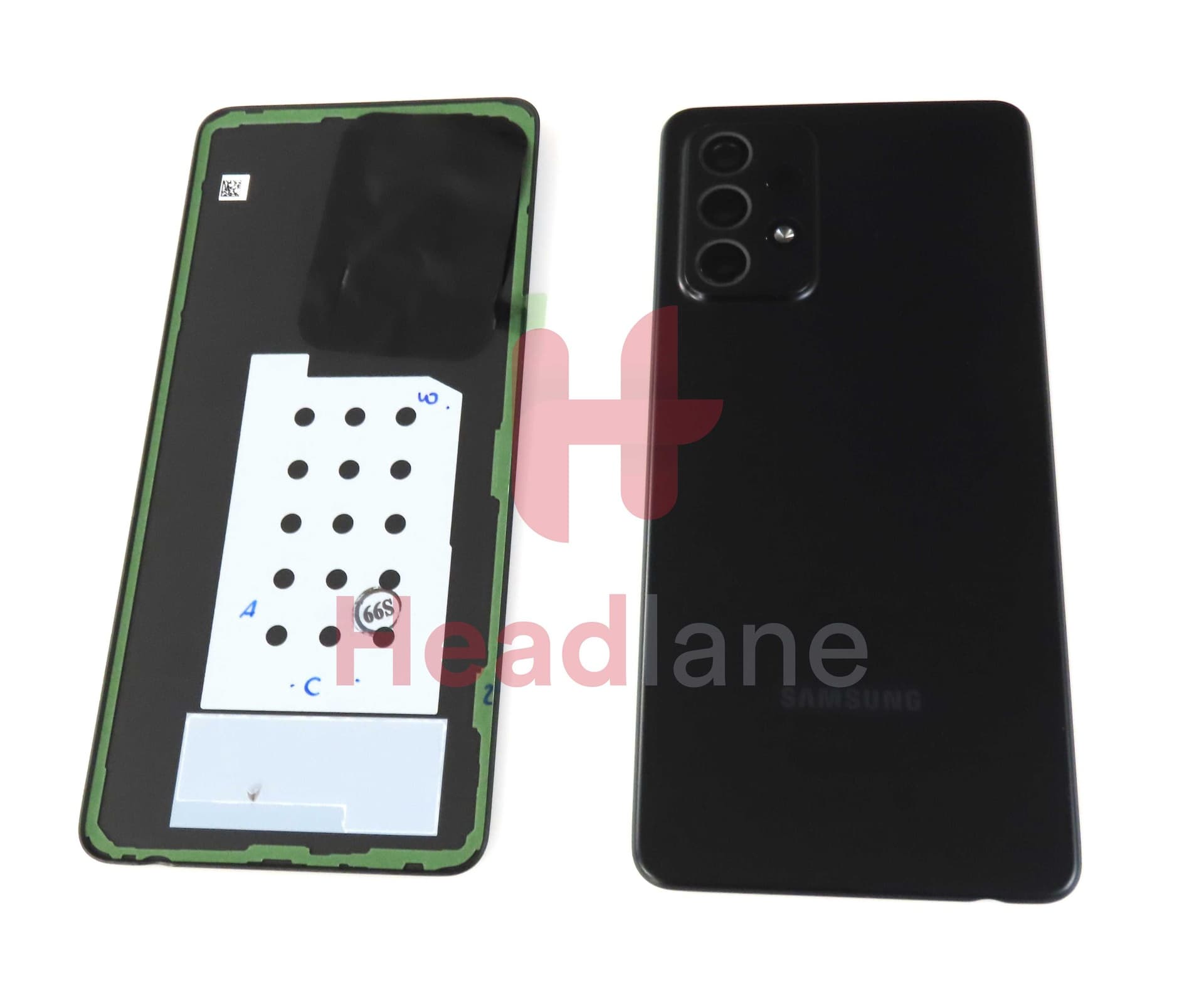 Samsung SM-A525 A526 Galaxy A52 4G / 5G Back / Battery Cover - Black (UKCA) - GH82-27261A - Samsung Replacement Part