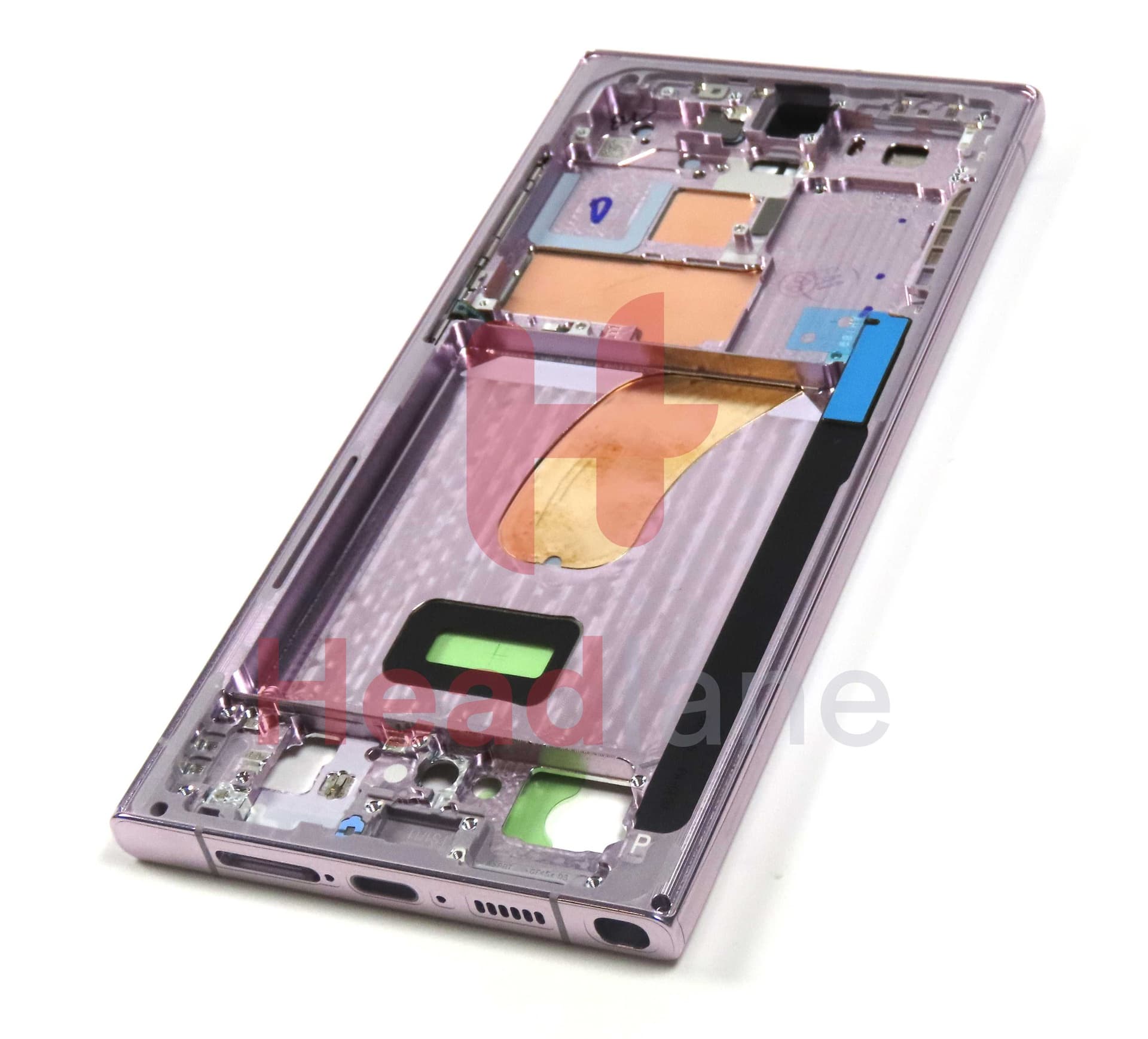 Samsung SM-S918 Galaxy S23 Ultra Display Frame / Chassis - Lavender - GH96-15833D - Samsung Replacement Part