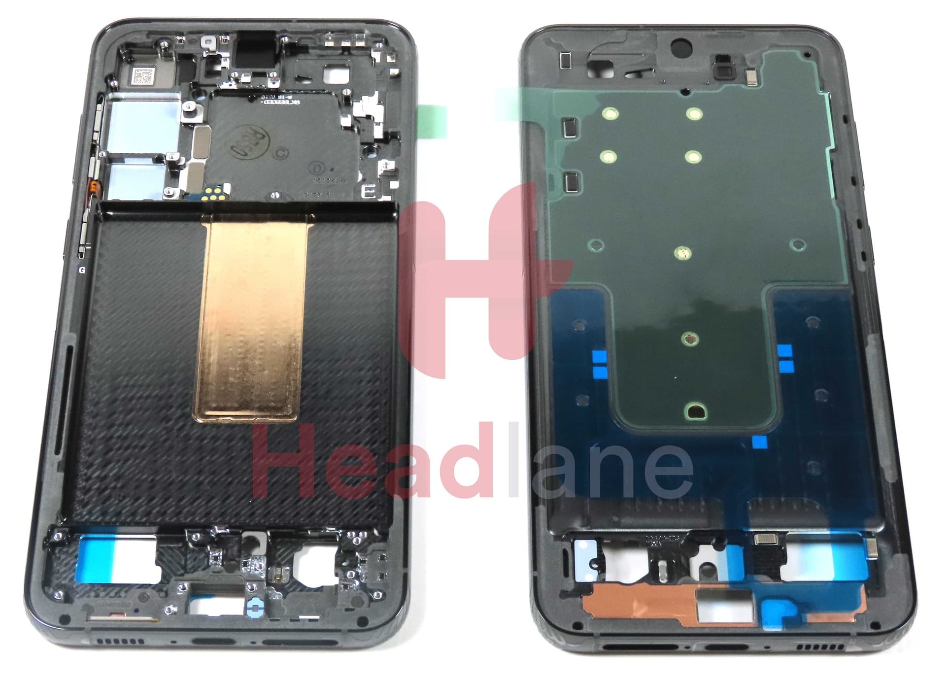 Samsung SM-S916 Galaxy S23+ / Plus Display Frame / Chassis - Green - GH96-15838C - Samsung Replacement Part