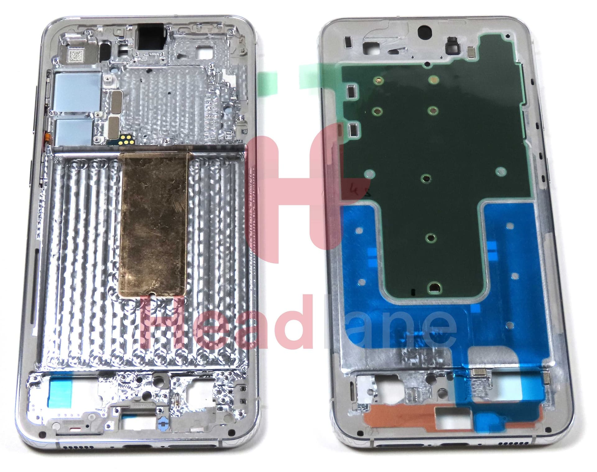 Samsung SM-S916 Galaxy S23+ / Plus Display Frame / Chassis - Lime - GH96-15838F - Samsung Replacement Part