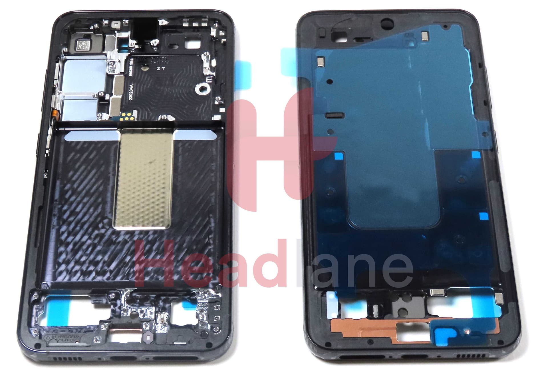 Samsung SM-S911 Galaxy S23 Display Frame / Chassis - Black - GH96-15624A - Samsung Replacement Part