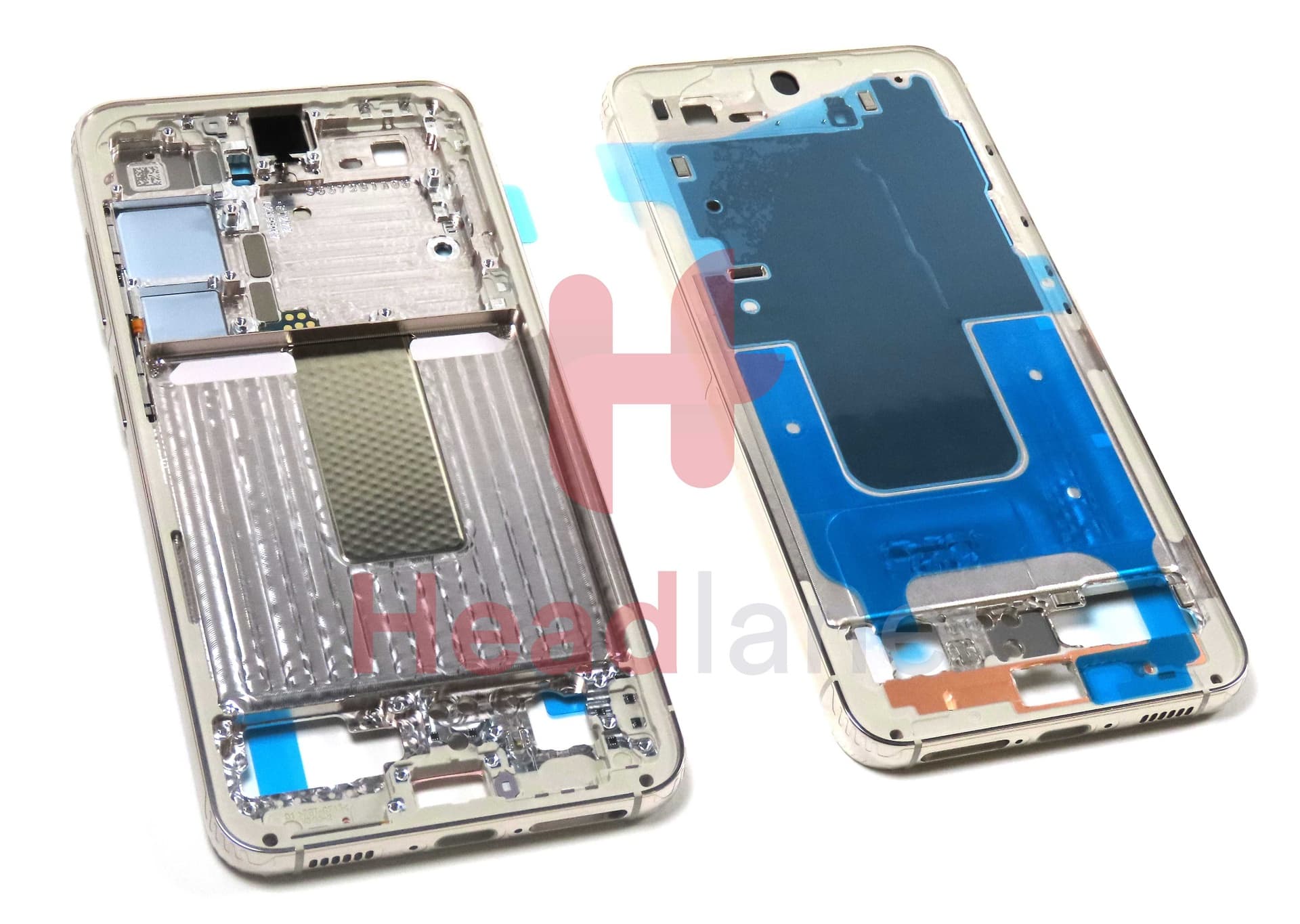Samsung SM-S911 Galaxy S23 Display Frame / Chassis - Cream - GH96-15624B - Samsung Replacement Part