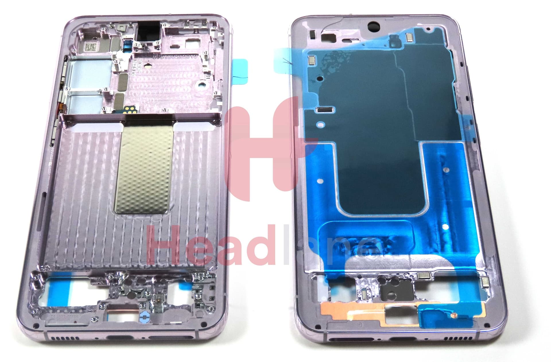 Samsung SM-S911 Galaxy S23 Display Frame / Chassis - Lavender - GH96-15624D - Samsung Replacement Part