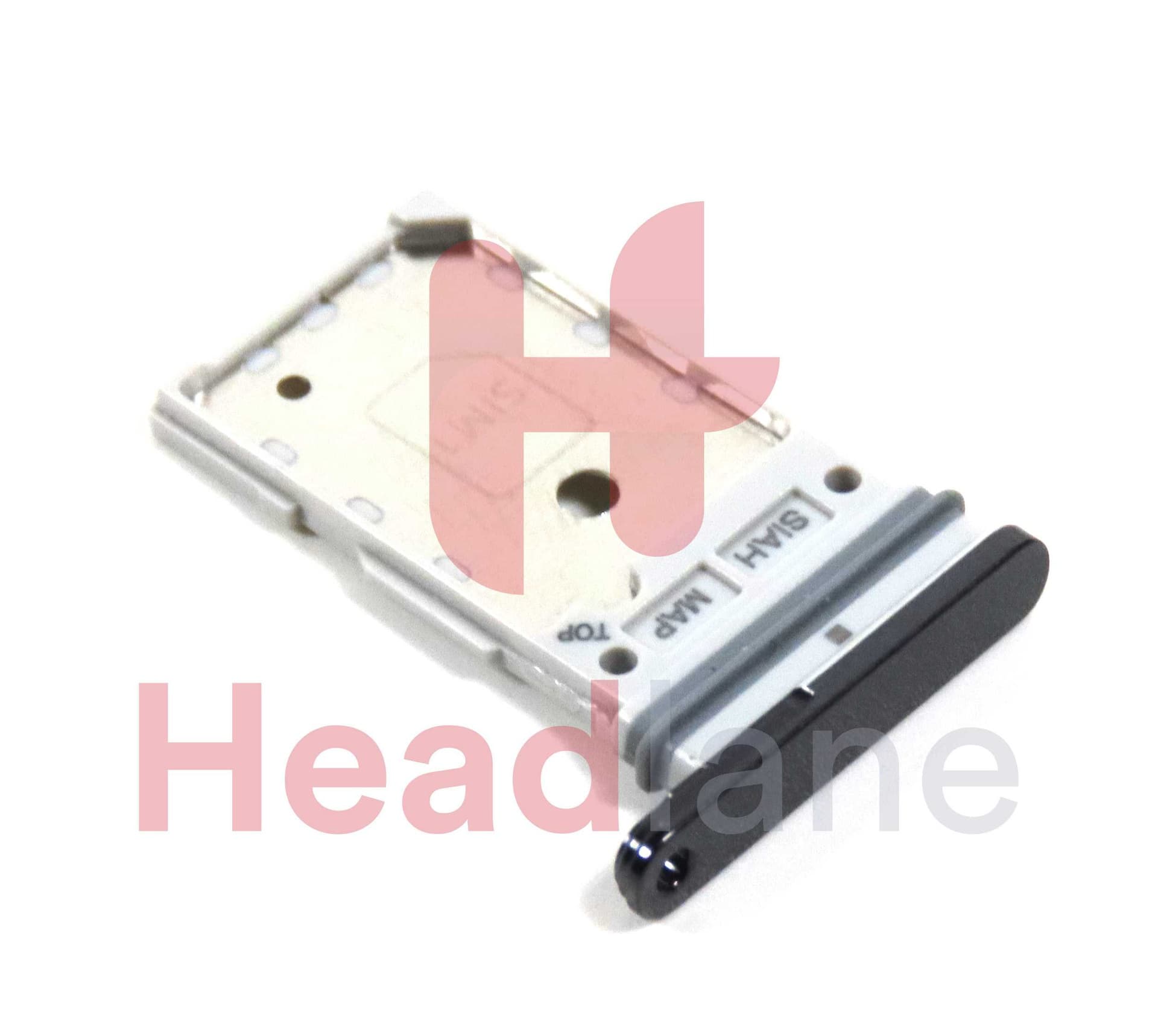 Samsung SM-S918 Galaxy S23 Ultra SIM Card Tray - Black - GH98-48039A - Samsung Replacement Part