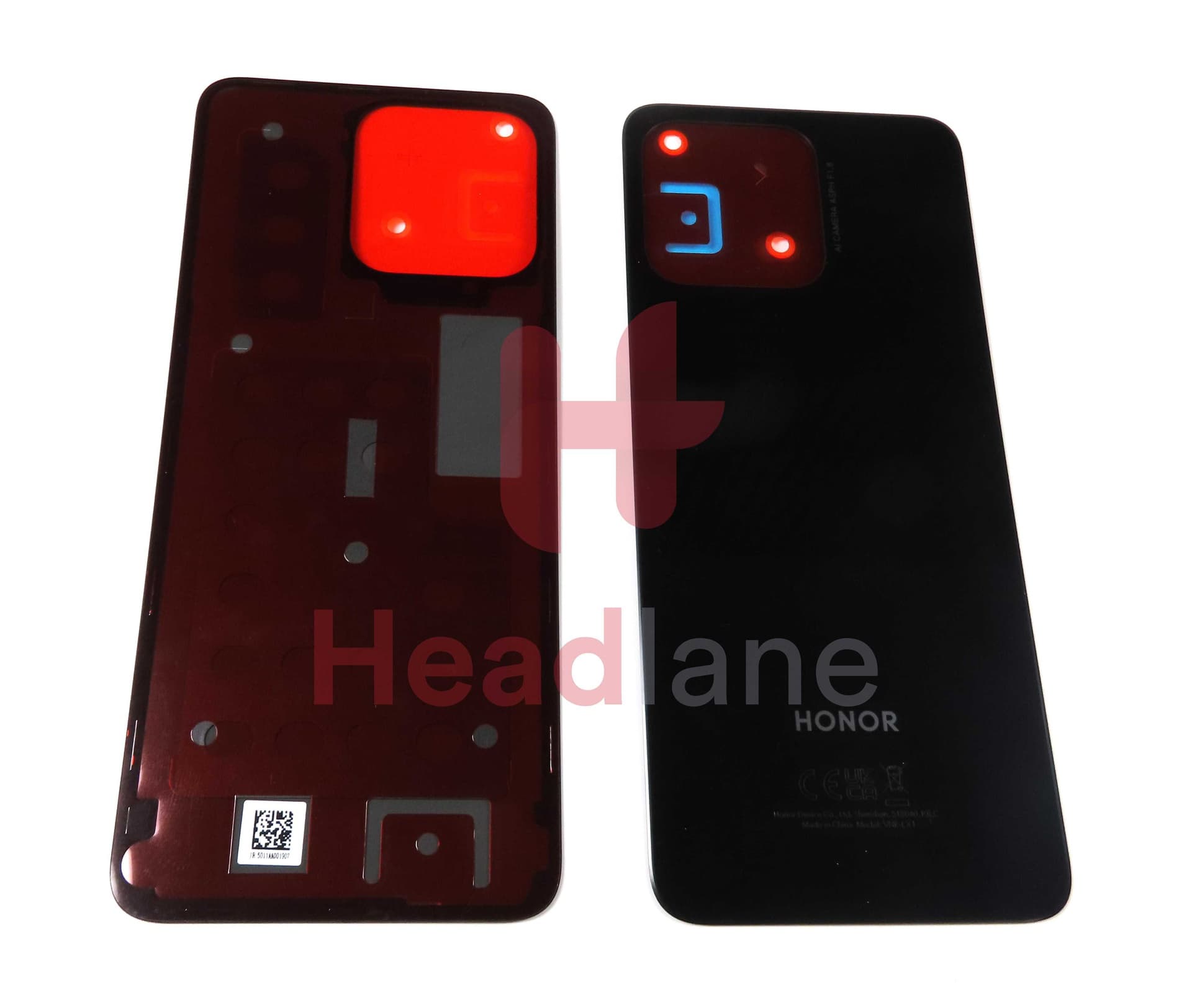 Honor X6 Back / Battery Cover - Black - 9707AACH - Honor Replacement Part