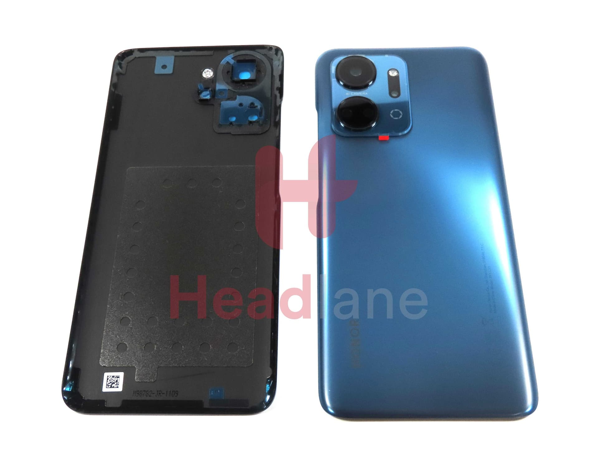 Honor X7a Back / Battery Cover - Blue - 9707AAKU - Honor Replacement Part