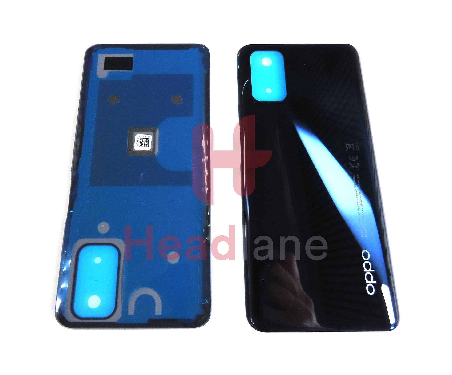 Oppo CPH2061 CPH2069 A52 Back / Battery Cover - Black - 3016575 - Oppo Replacement Part