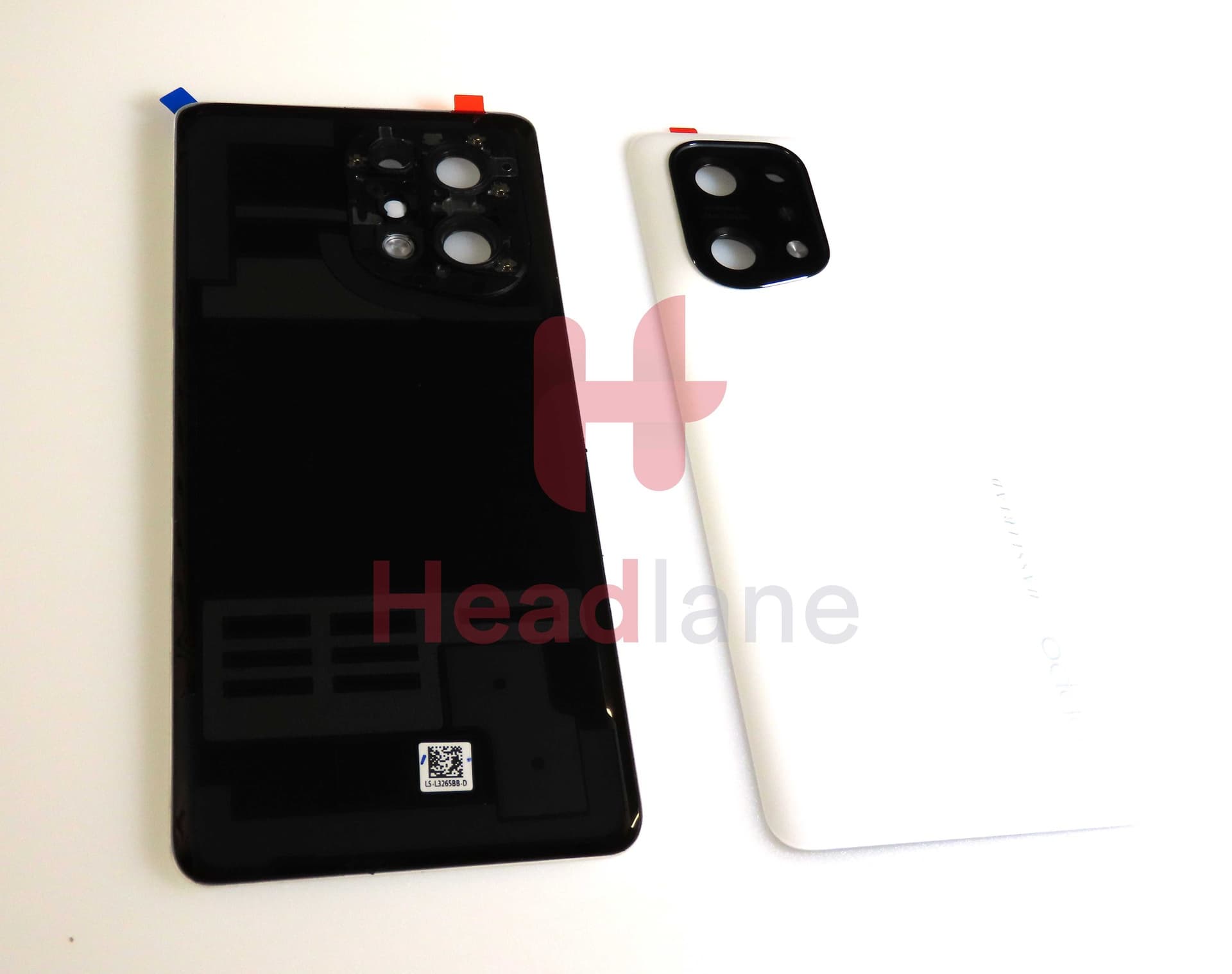 Oppo CPH2307 Find X5 Back / Battery Cover - White - 4150017 - Oppo Replacement Part