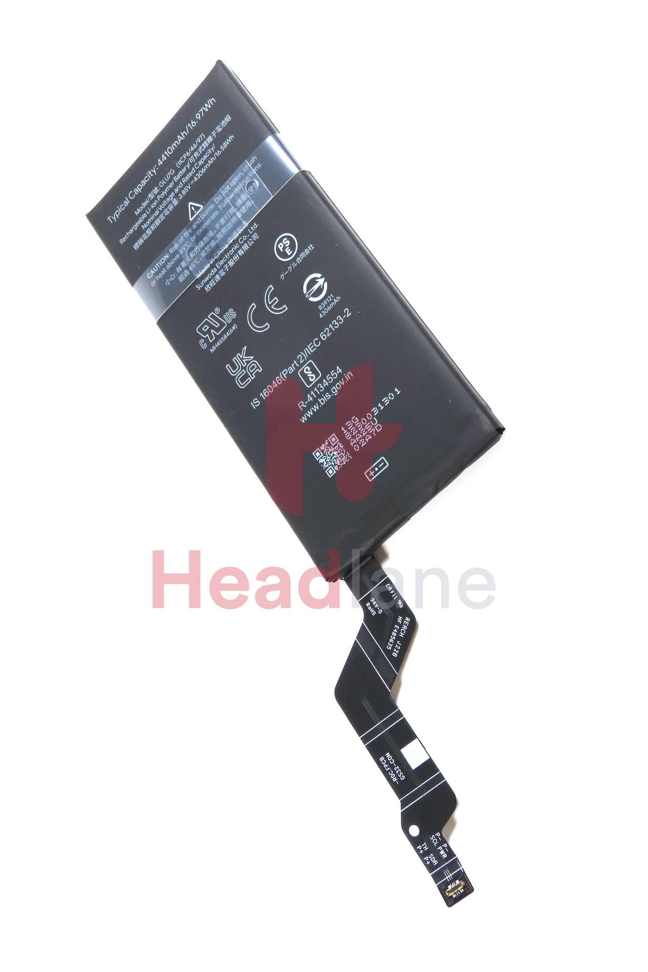 Google Pixel 6a GLU7G 4306mAh Internal Battery - G949-00262-01 - Google Replacement Part