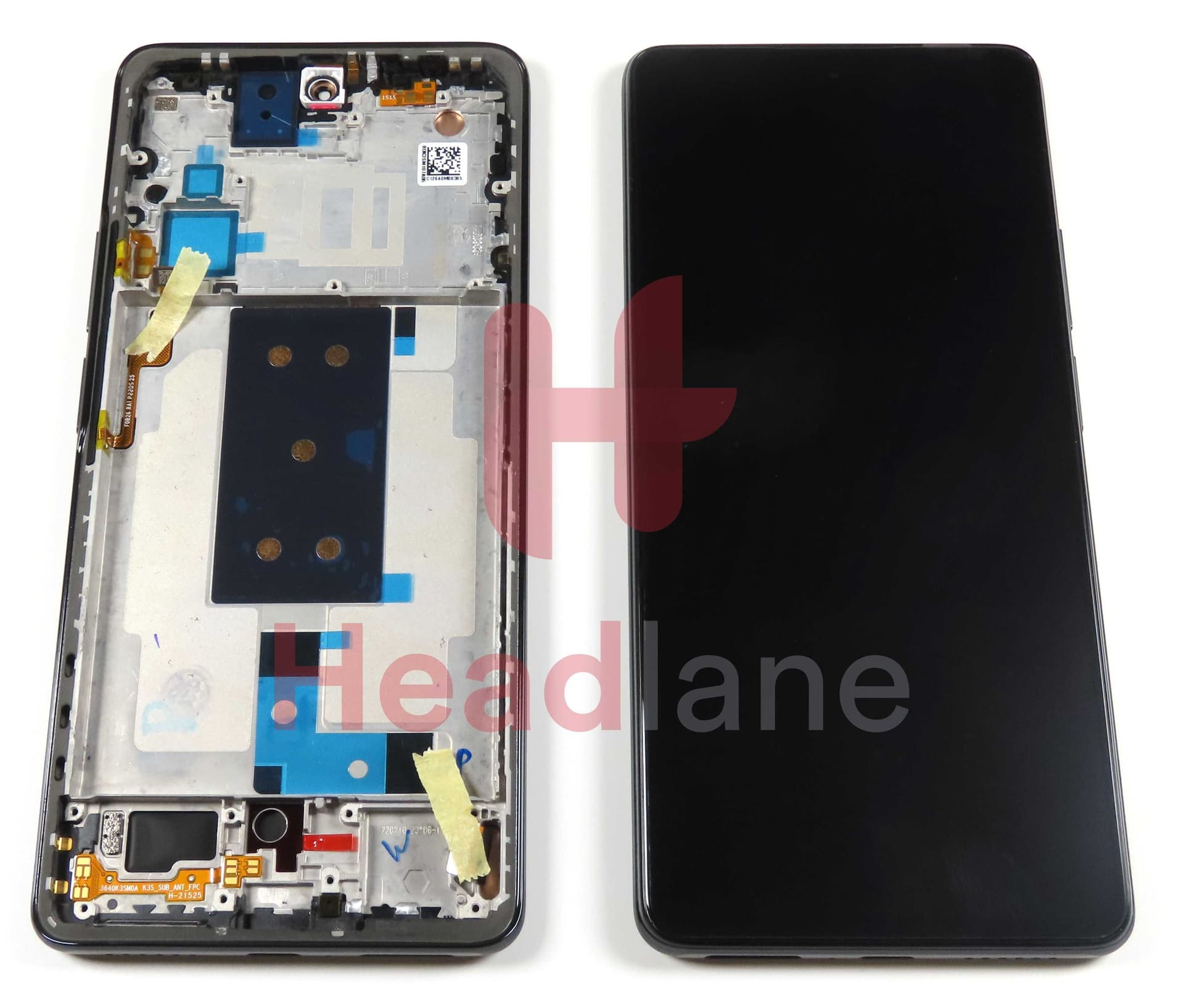 Xiaomi 11T Pro LCD Display / Screen + Touch - Black - 5600030K3S00 - Xiaomi Replacement Part