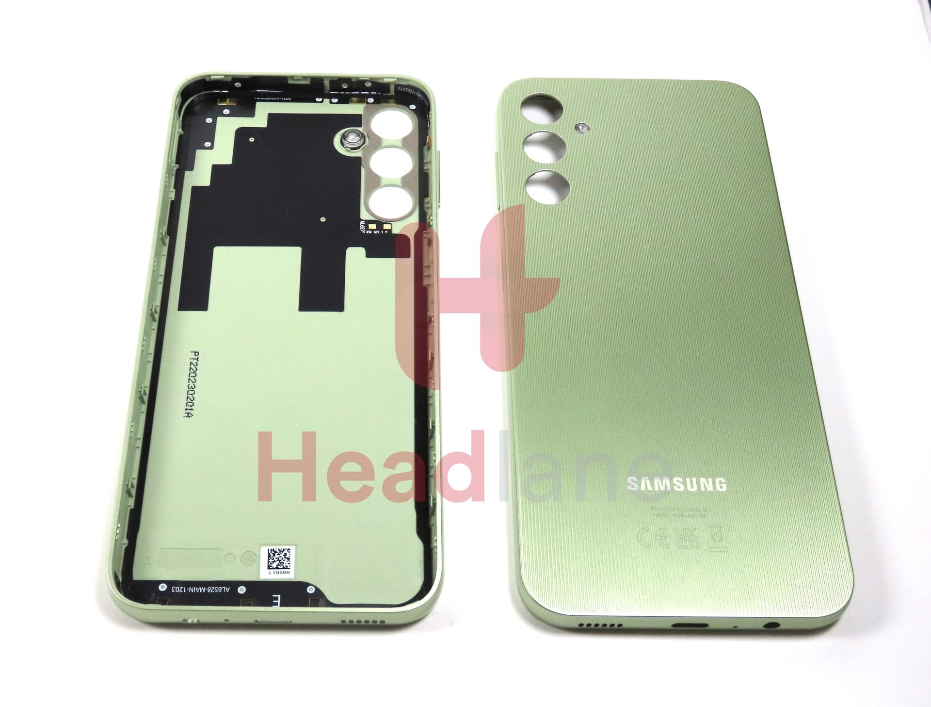 Samsung SM-A145 Galaxy A14 4G Back / Battery Cover - Green - GH81-23538A - Samsung Replacement Part