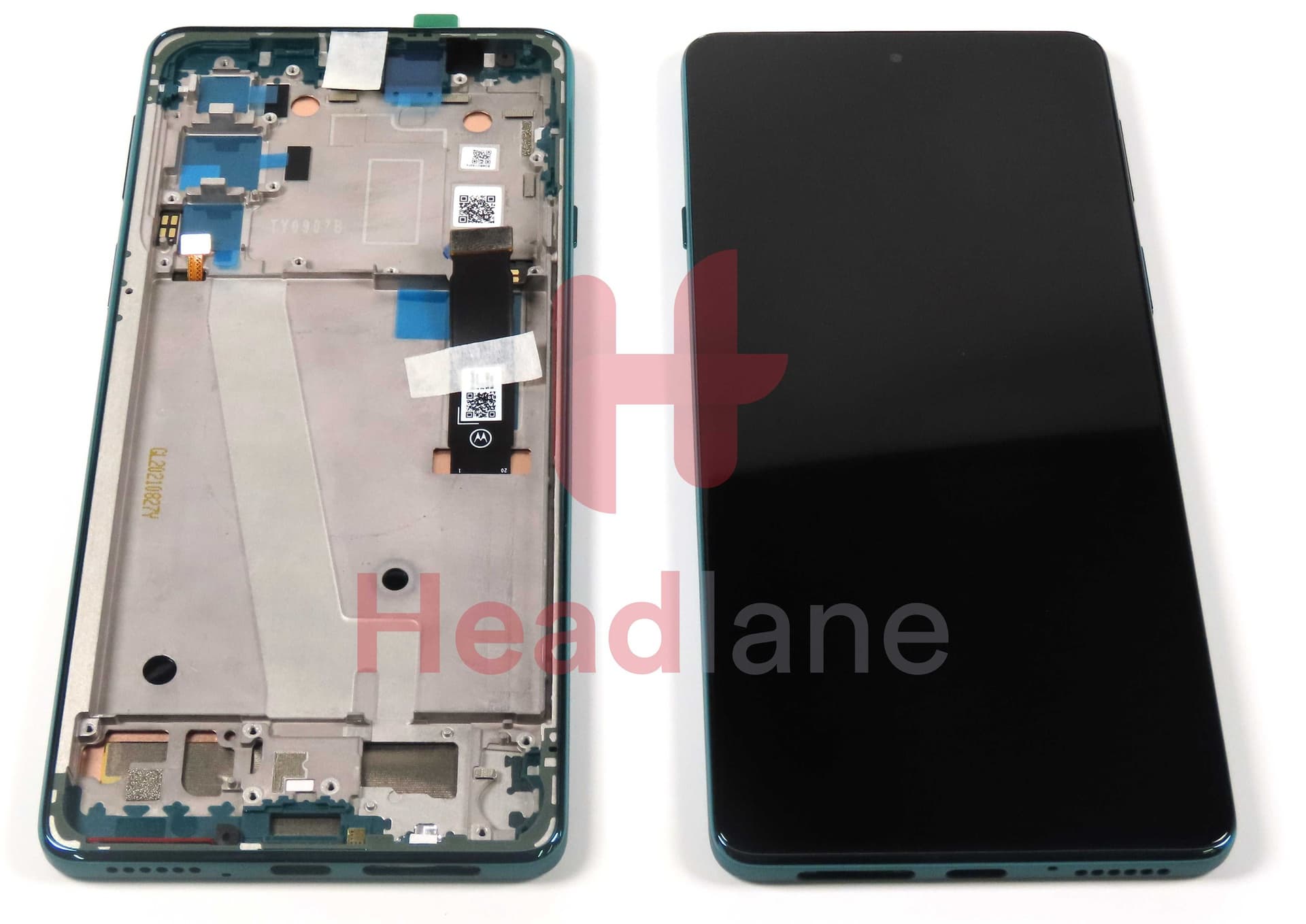 Motorola XT2143 Edge 20 LCD Display / Screen + Touch - Green - 5D68C19193 - Lenovo / Motorola Replacement Part