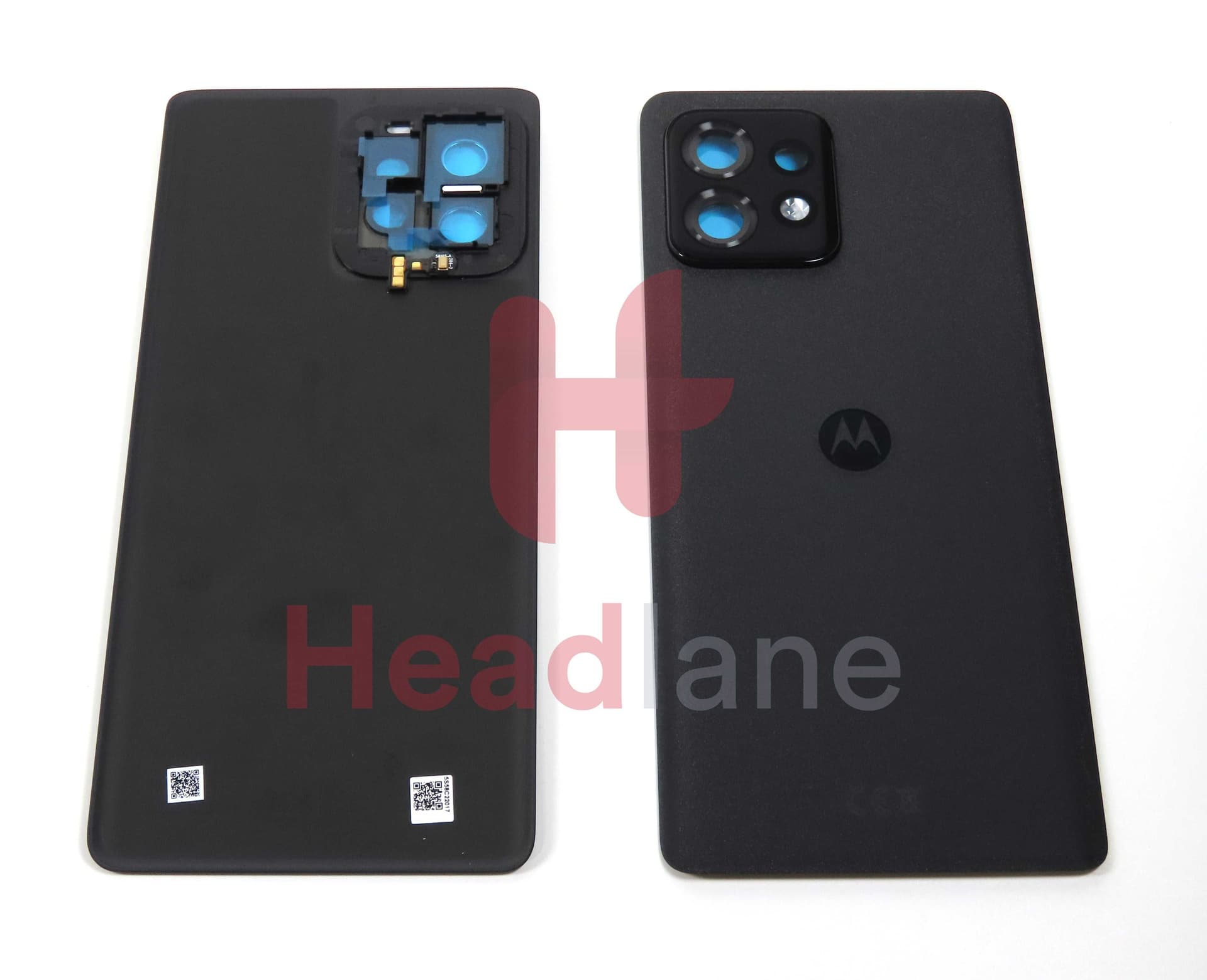 Motorola XT2301 Edge 40 Pro Back / Battery Cover - Black - 5S58C22017 - Lenovo / Motorola Replacement Part