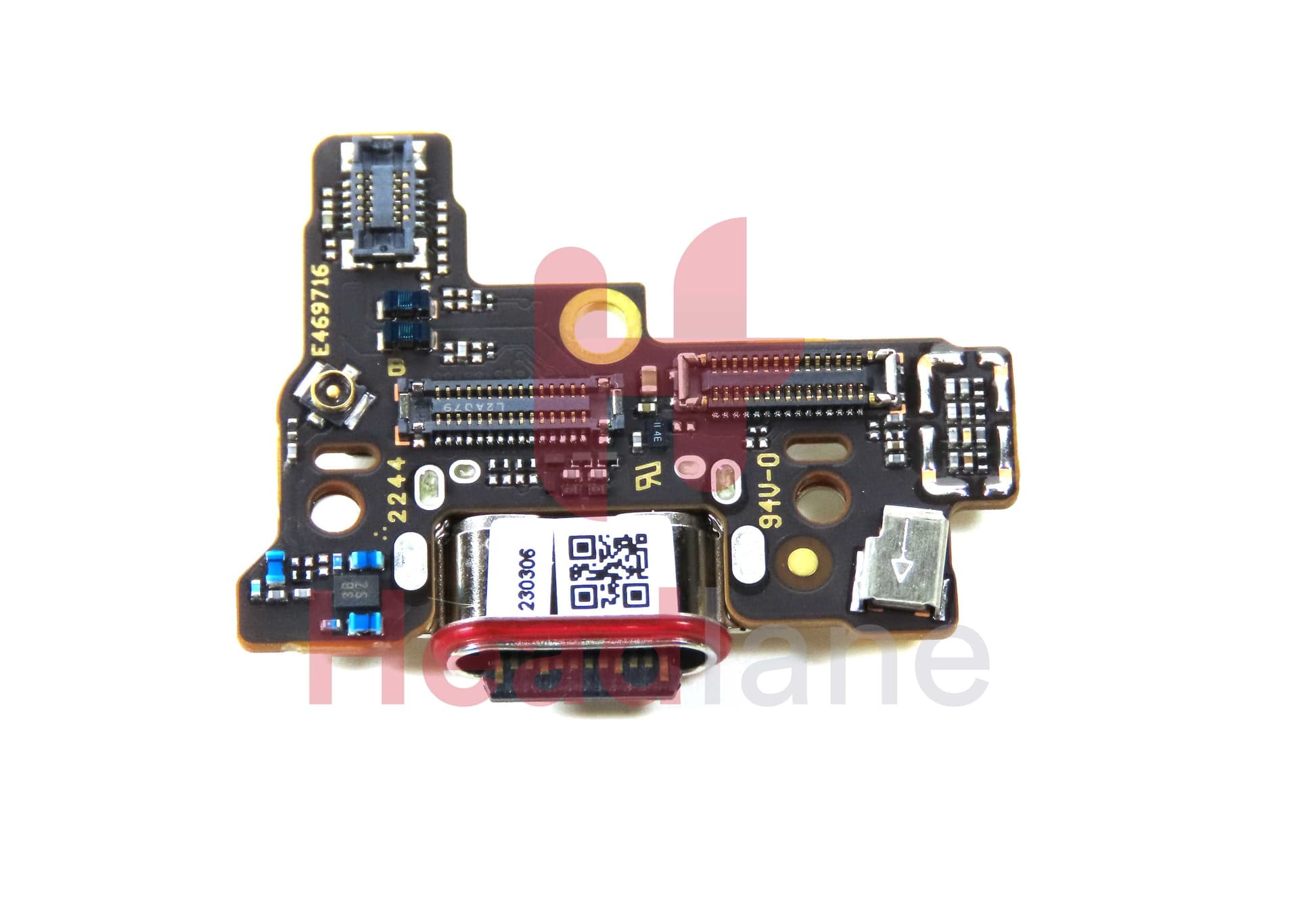 Motorola XT2301 Edge 40 Pro Charging Port Flex - 5P68C21992 - Lenovo / Motorola Replacement Part