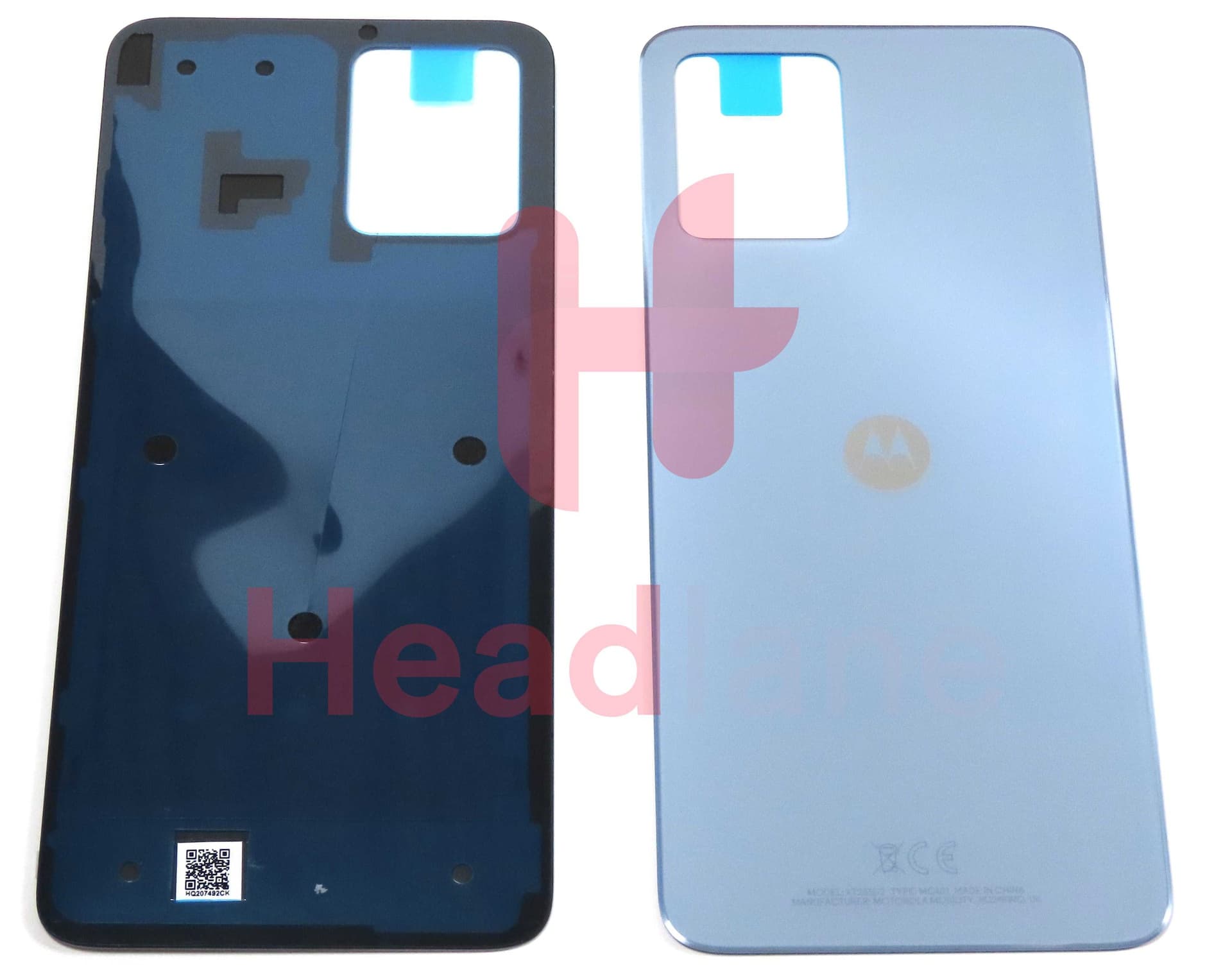Motorola XT2335 Moto G53 Back / Battery Cover - Silver - 5S58C22139