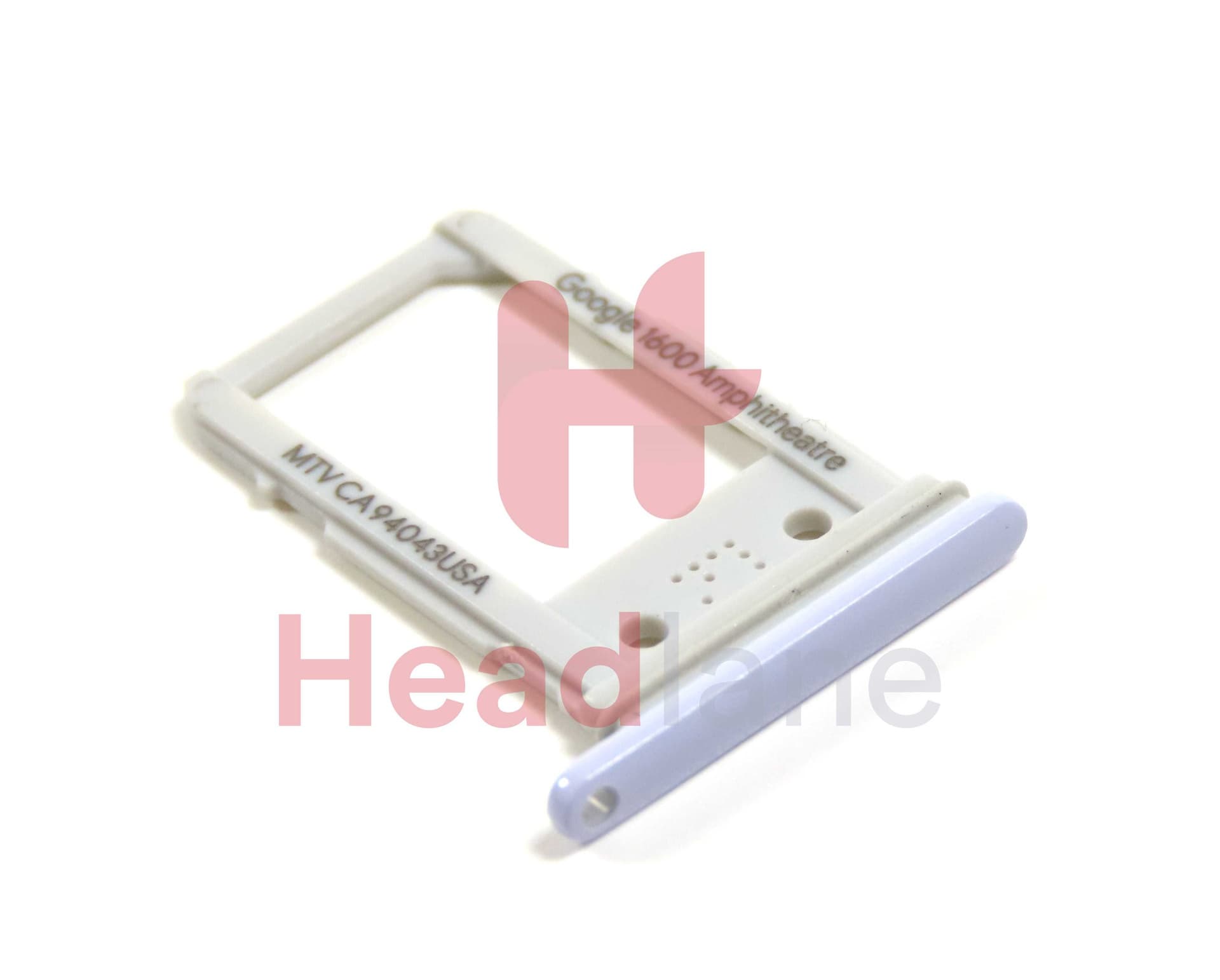 Google Pixel 3a SIM Card Tray - Purple-ish - G690-10664-03 - Google Replacement Part