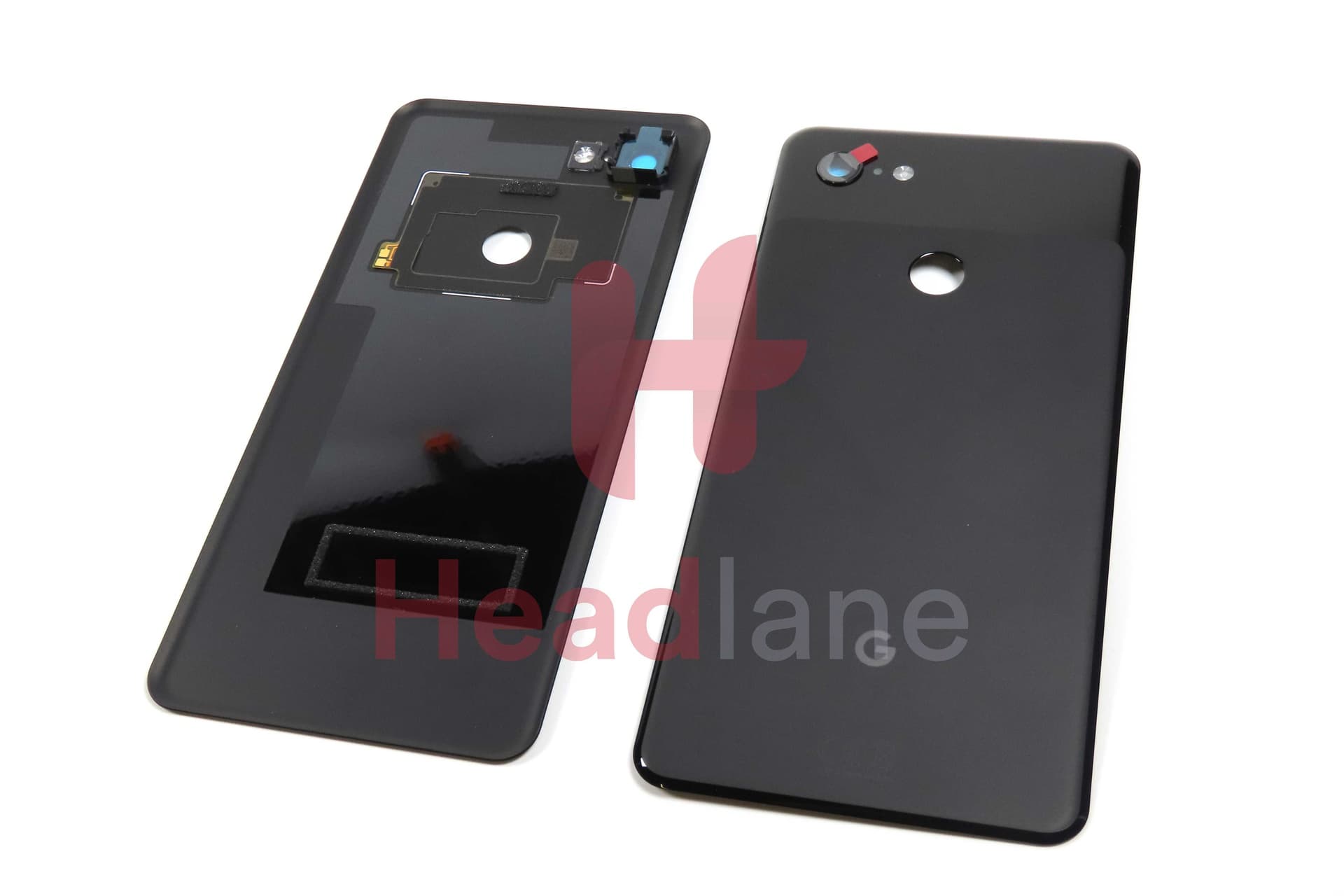 Google Pixel 3 XL Back / Battery Cover - Just Black - 20GC1BW0S02 - Google Replacement Part