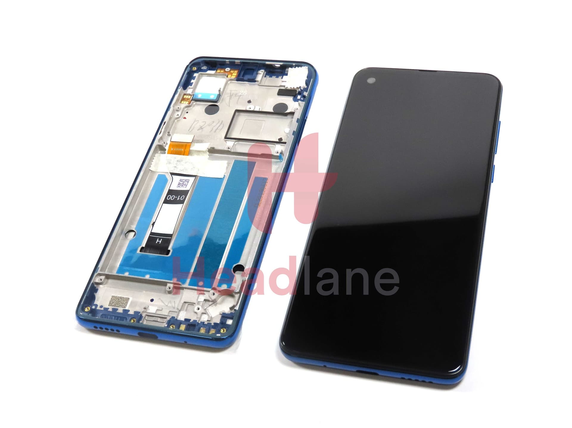 Lenovo / Motorola XT1970 One Vision LCD Display / Screen + Touch - Robusta / Bronze - 5D68C14352PW - Lenovo / Motorola Replacement Part