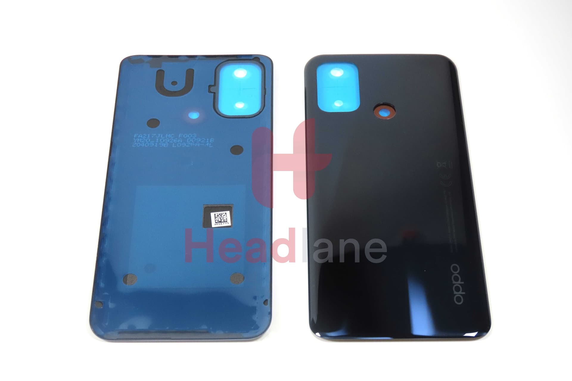 Oppo CPH2127 CPH2135 CPH2139 A53 A53s Back / Battery Cover - Black - 3016775 - Oppo Replacement Part