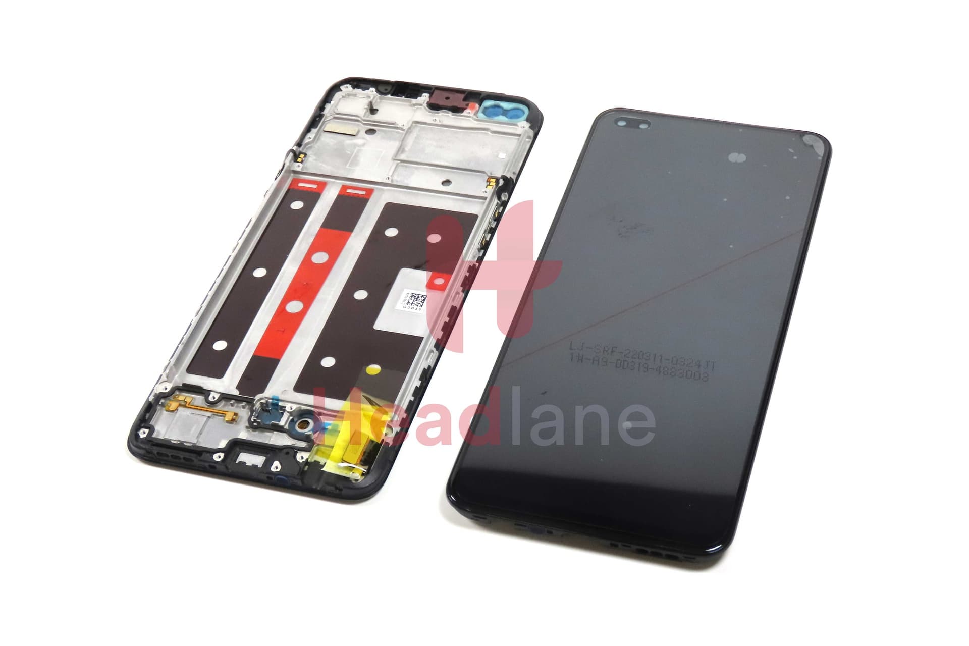 Oppo CPH2125 Reno4 Lite LCD Display / Screen + Touch - Black - 4904988 - Oppo Replacement Part
