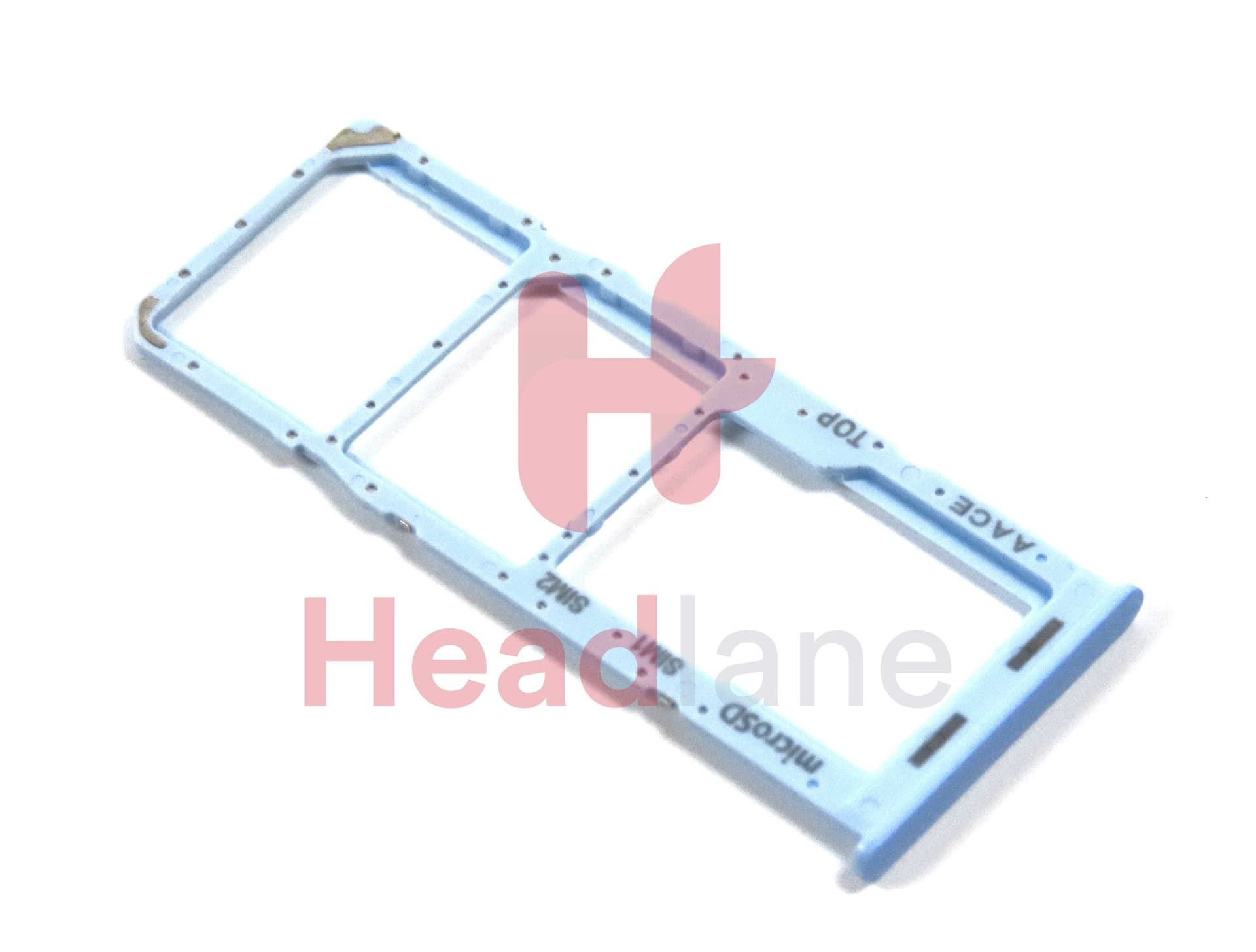 Samsung SM-A135 A137 Galaxy A13 SIM / Memory Card Tray - Blue - GH98-47323B - Samsung Replacement Part