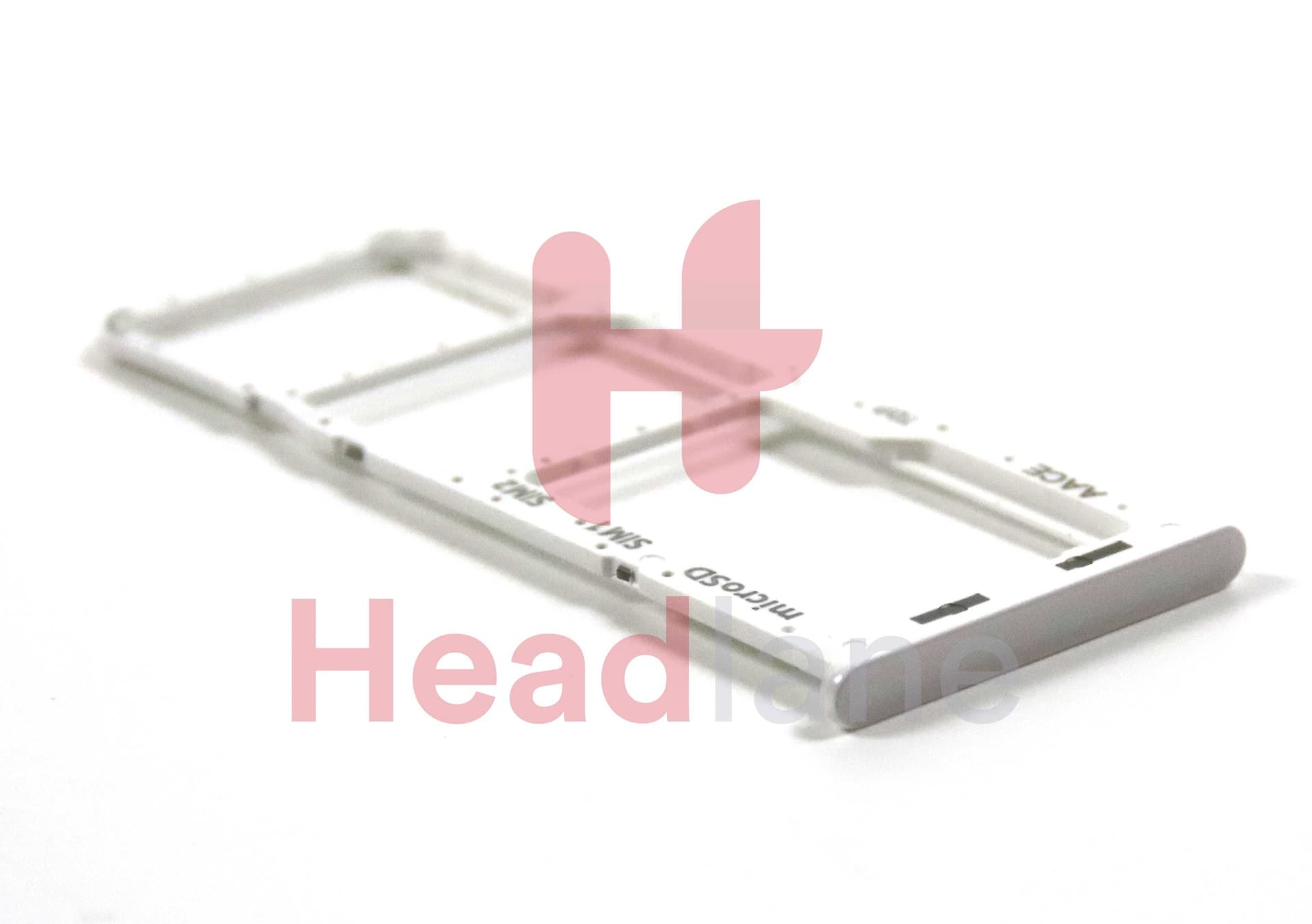 Samsung SM-A135 A137 Galaxy A13 SIM / Memory Card Tray - White - GH98-47323D - Samsung Replacement Part