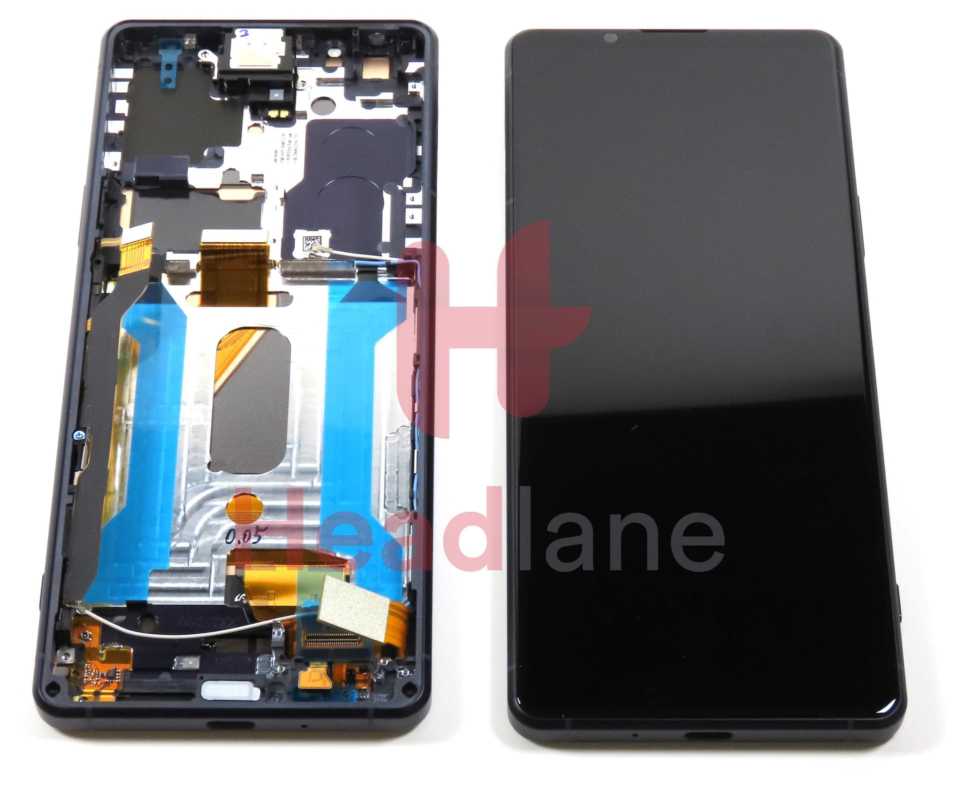 Sony XQ-BC52 Xperia 1 III LCD Display / Screen + Touch - Purple - A5032175A - Sony Replacement Part