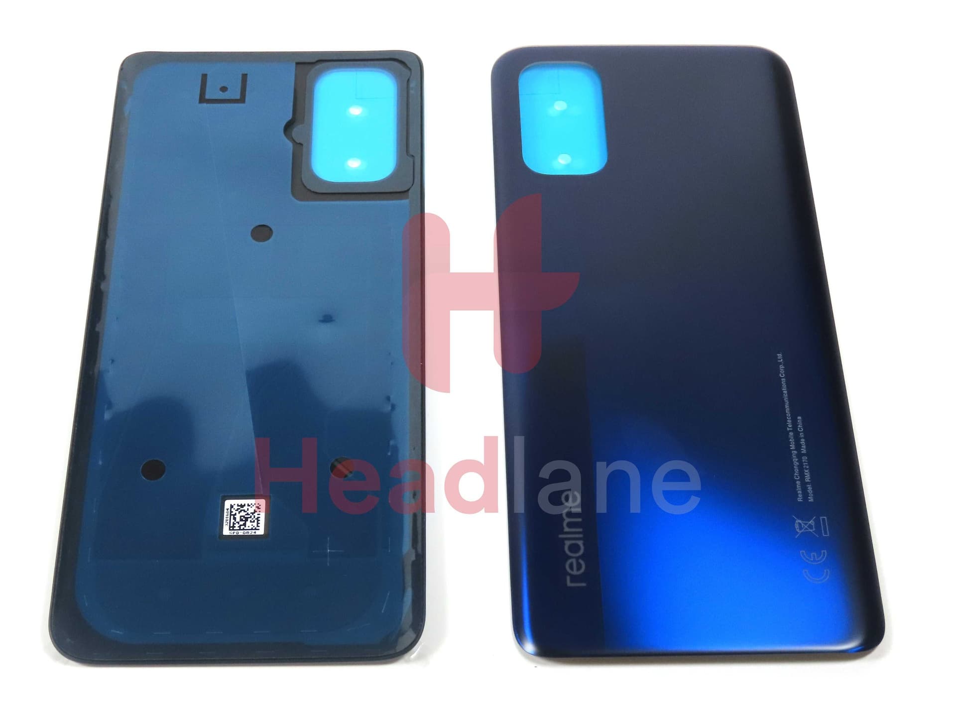 Realme RMX2170 7 Pro Back / Battery Cover - Mirror Blue - 3201604 - Realme Replacement Part