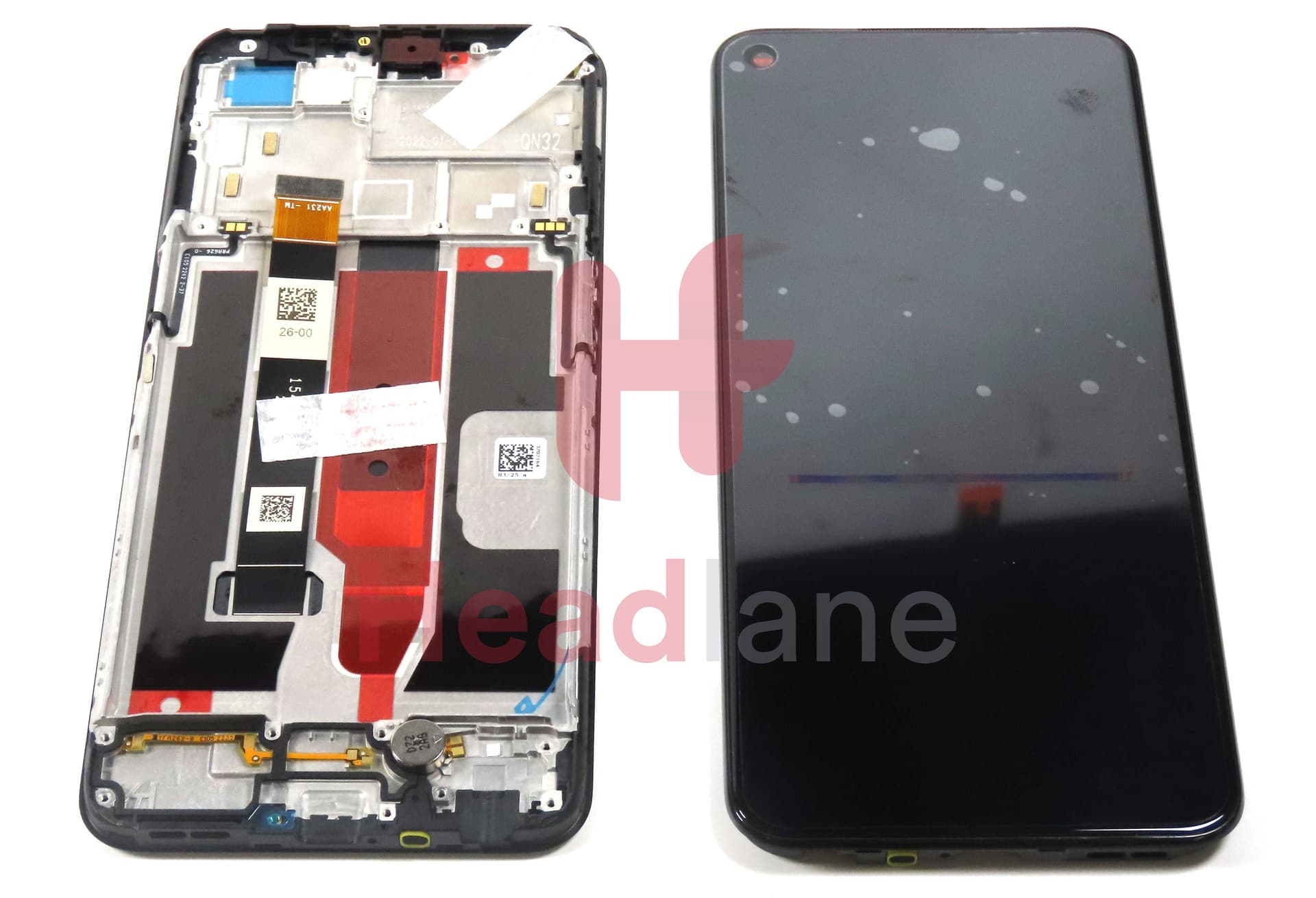 Realme RMX3241 8 5G LCD Display / Screen + Touch - Black - 4906662 - Realme Replacement Part