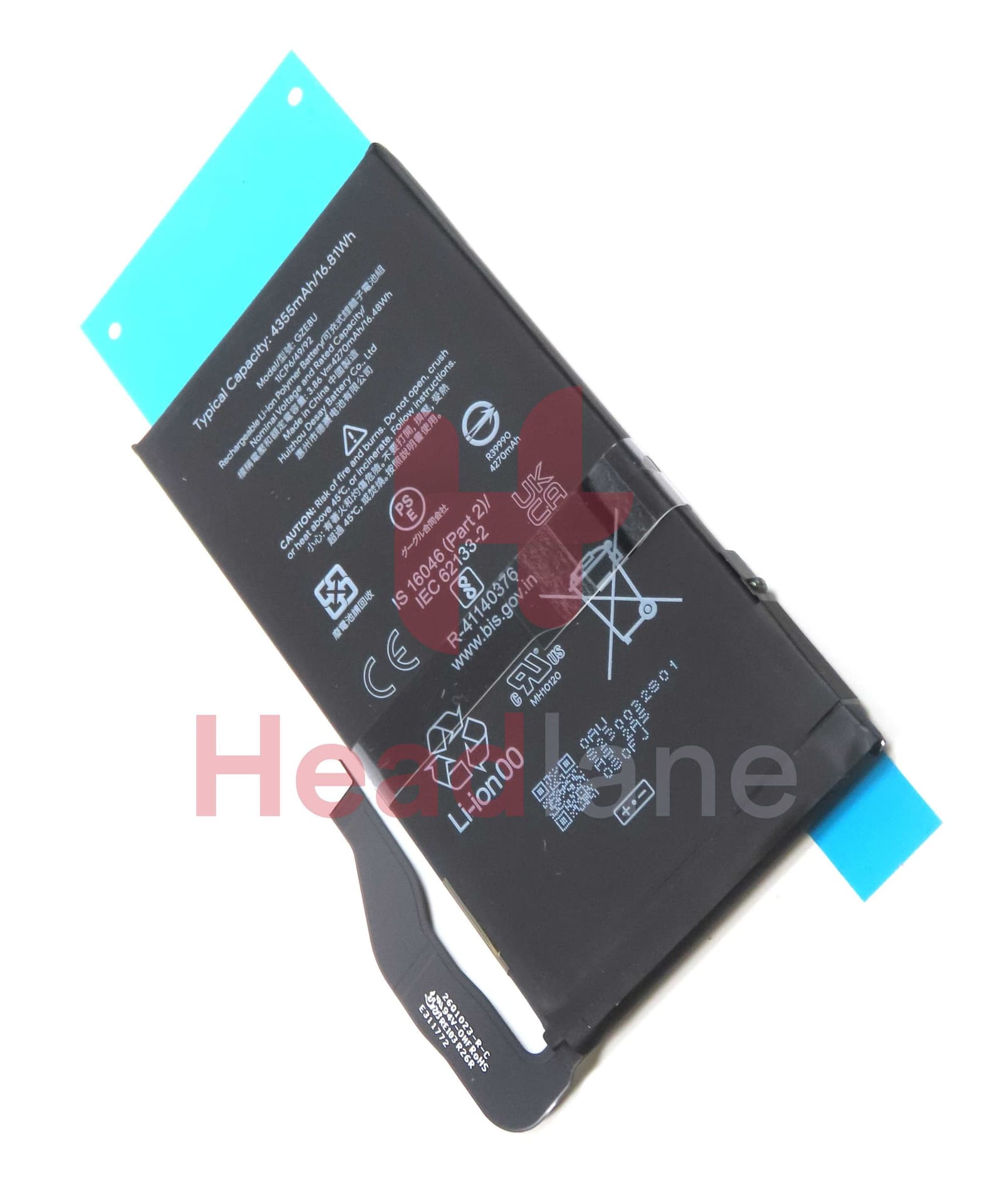 Google Pixel 7 GZE8U 4270mAh Internal Battery - G949-00338-01 - Google Replacement Part