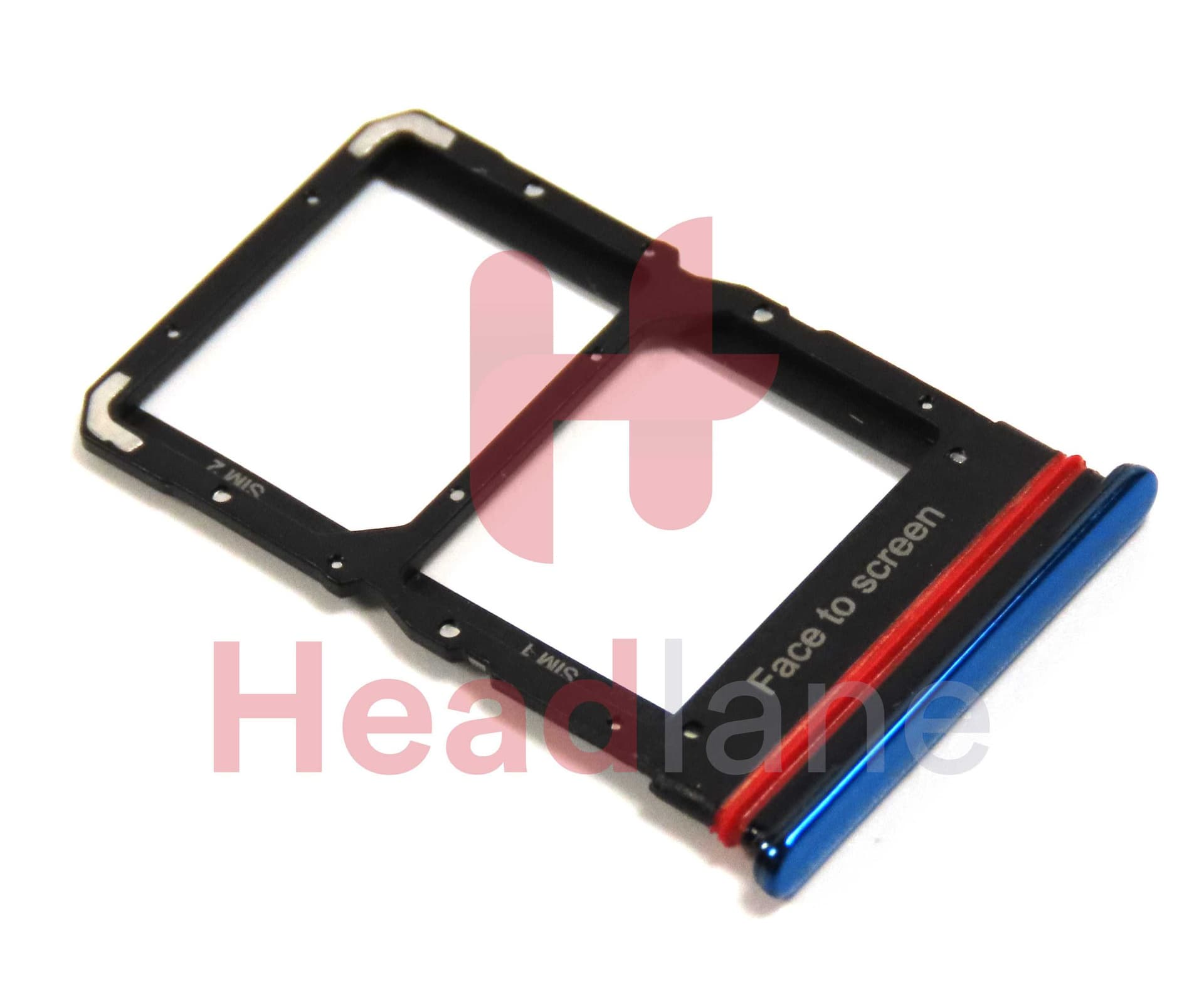 Xiaomi Mi 10 Lite 5G SIM Card Tray - Blue - 482000003K3W - Xiaomi Replacement Part