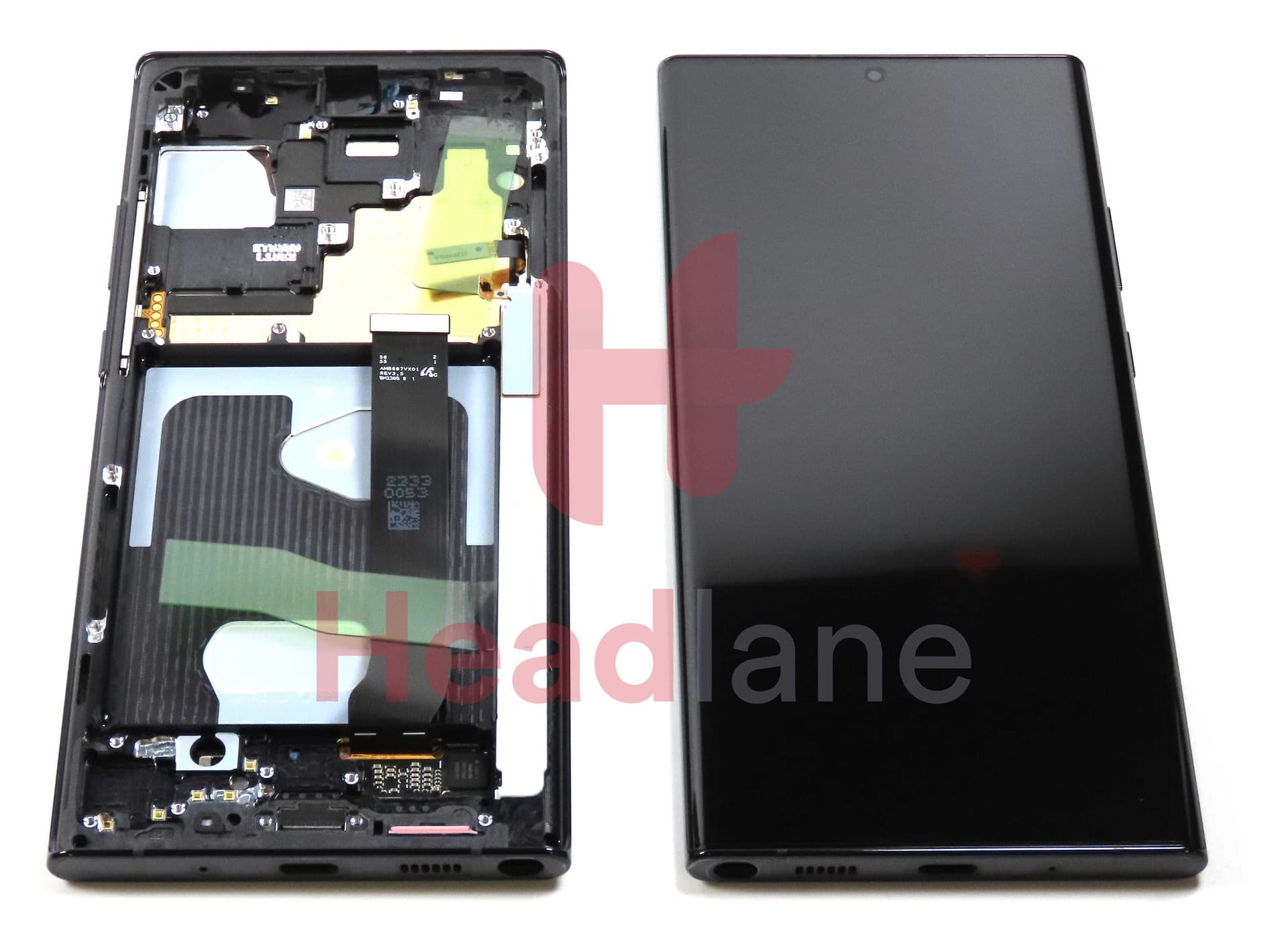 Samsung SM-N986 N985 Galaxy Note 20 Ultra 5G /4G LCD Display / Screen + Touch - Black (No Camera) - GH82-31460A